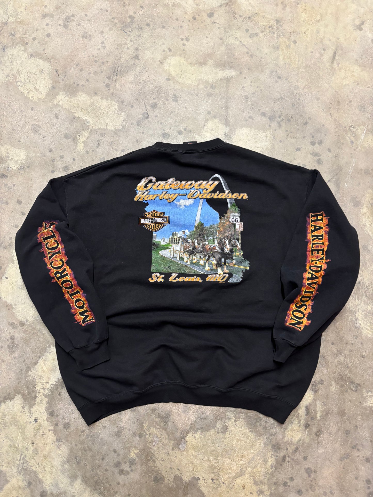 Harley Davidson Ride Hard Crewneck size XXL