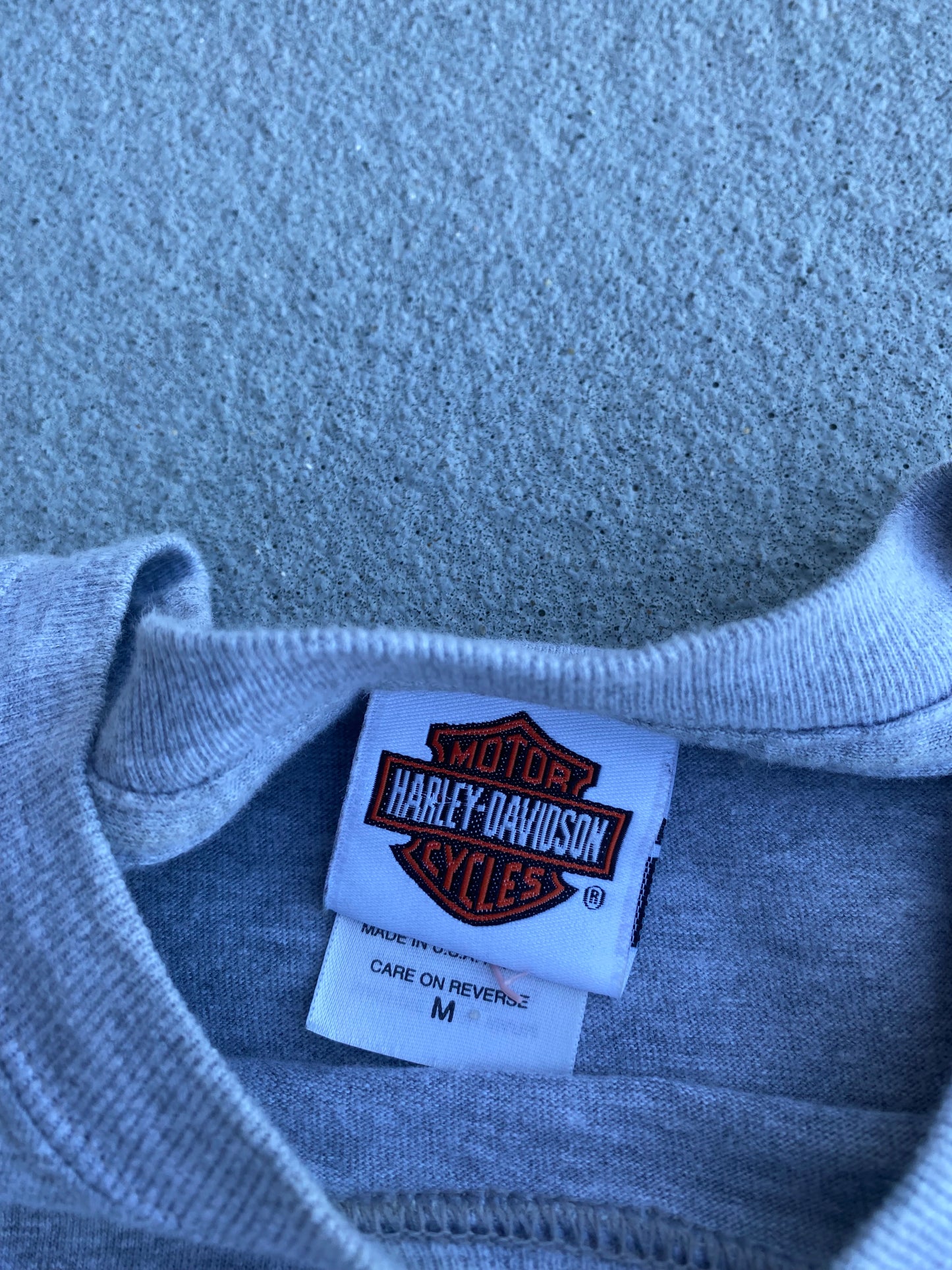 Harley Davidson Skull Pile Long sleeve shirt Size medium