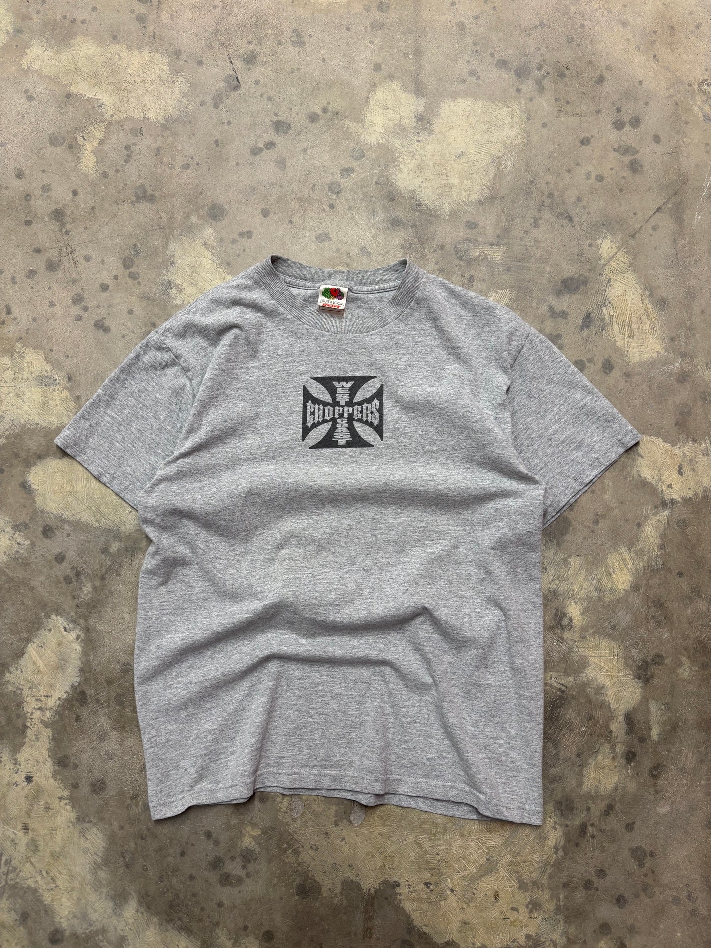 Vintage West Coast Choppers shirt size medium grey