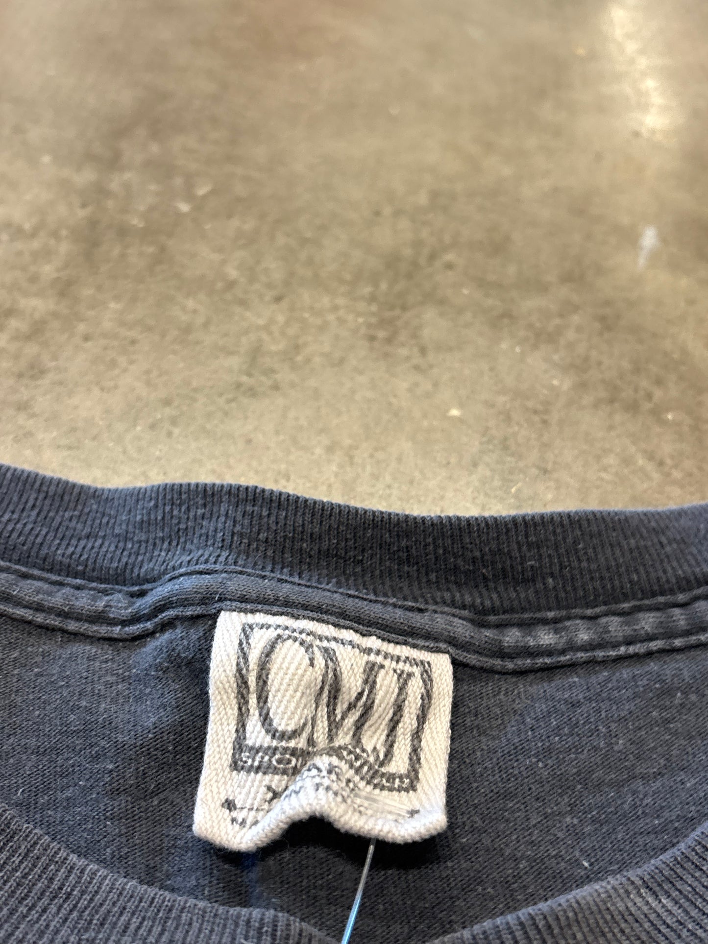 Vintage CMJ Faded Biker Shirt size XL