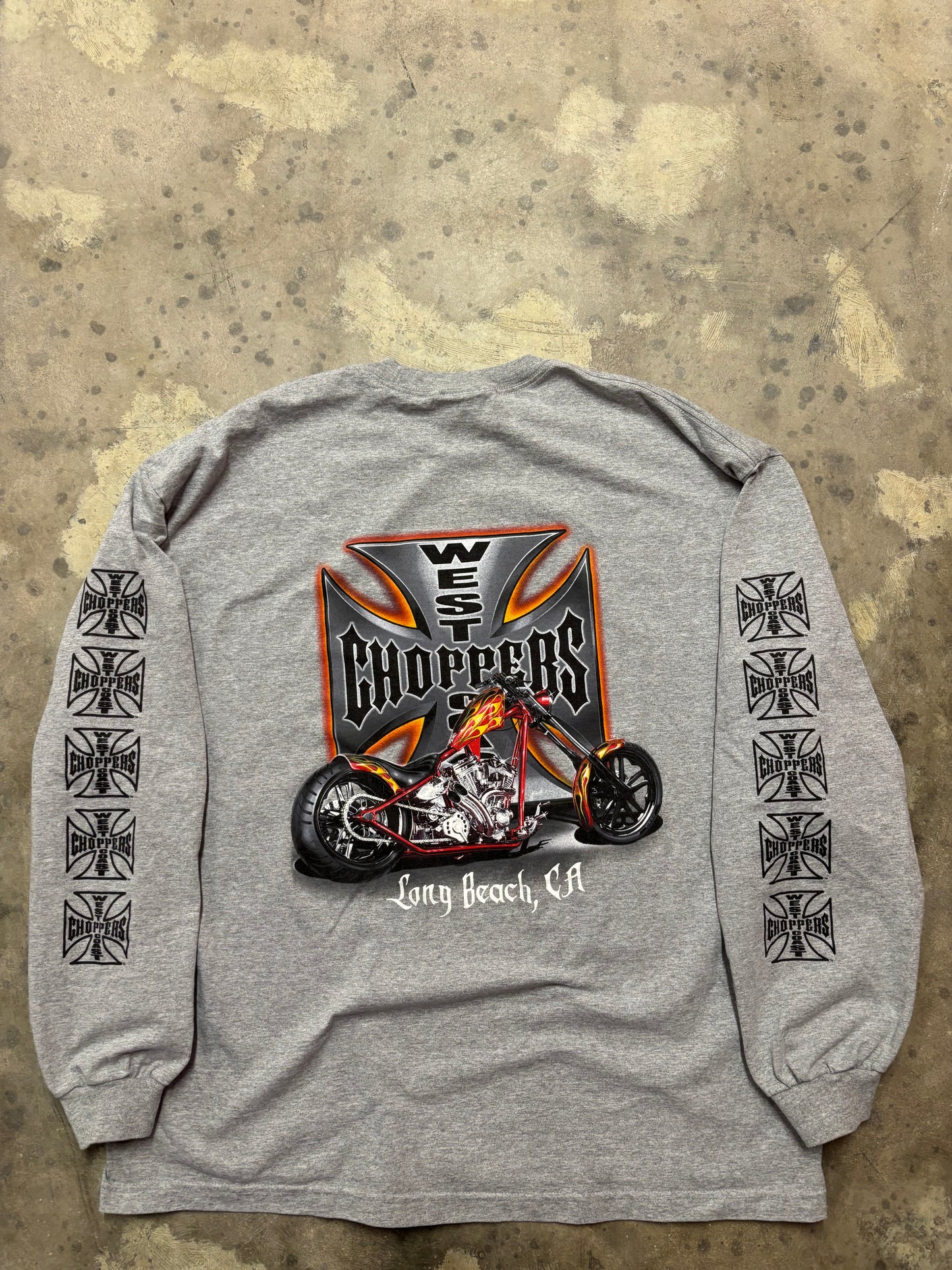 Vintage West Coast Choppers long sleeve shirt size XXXL