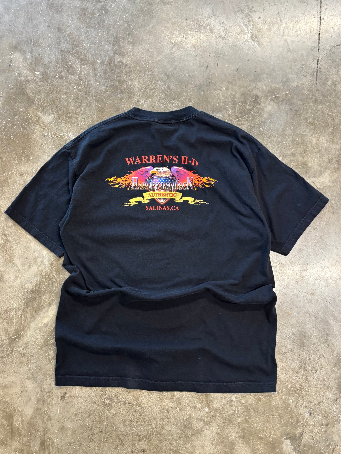 Vintage Harley Davidson Raw power shirt size xl