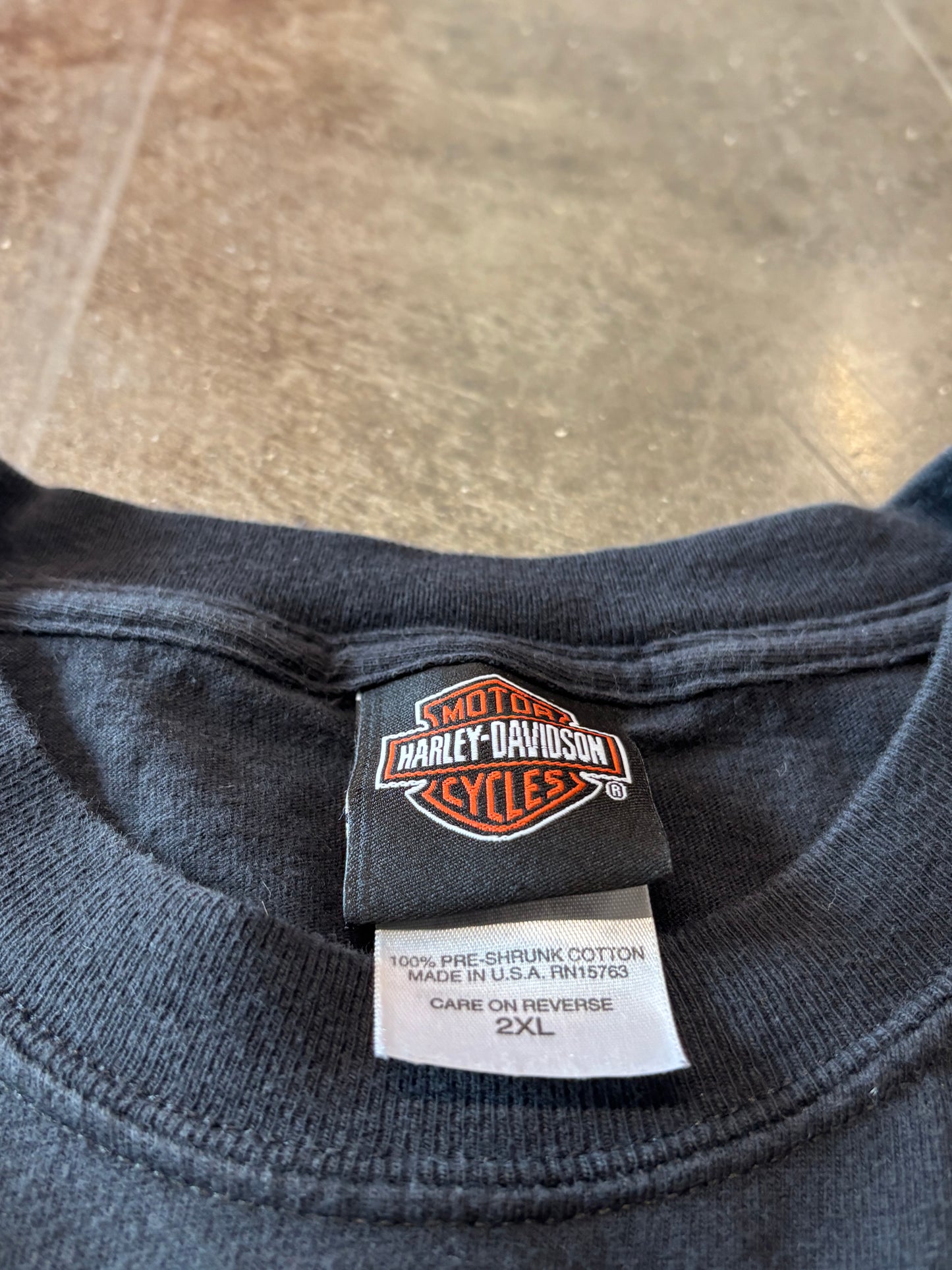 Vintage Harley Davidson Pool Ball long sleeve size xxl