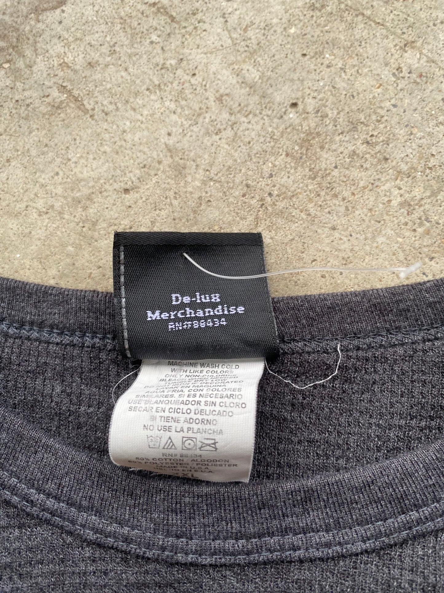 Vintage Harley Davidson Skull Thermal Size XXL