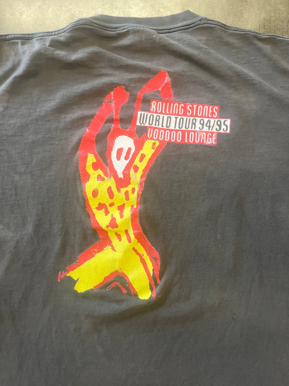 Vintage Faded out Rolling Stones shirt size extra large