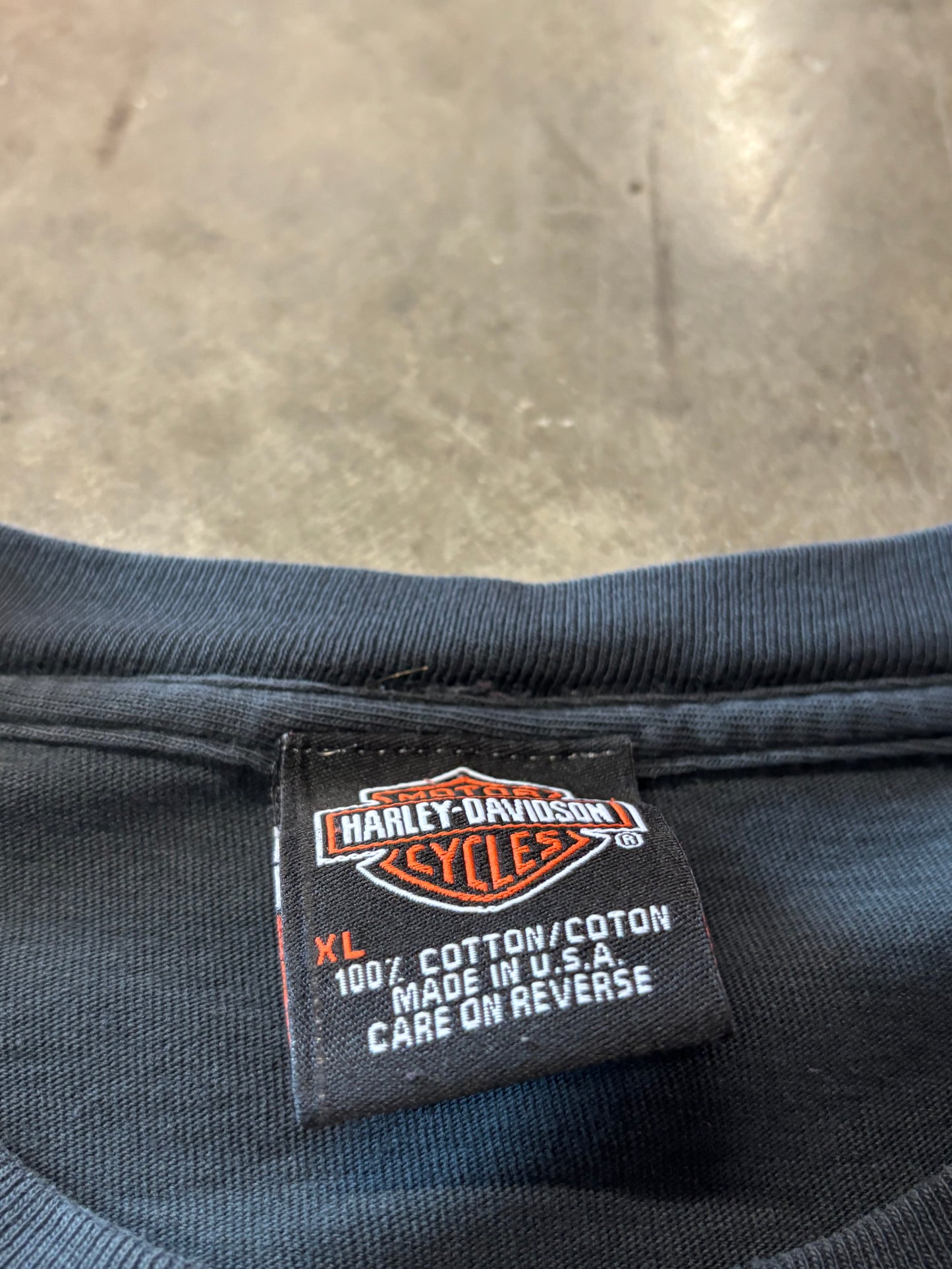Vintage Harley Davidson Twin towers long sleeve size xl