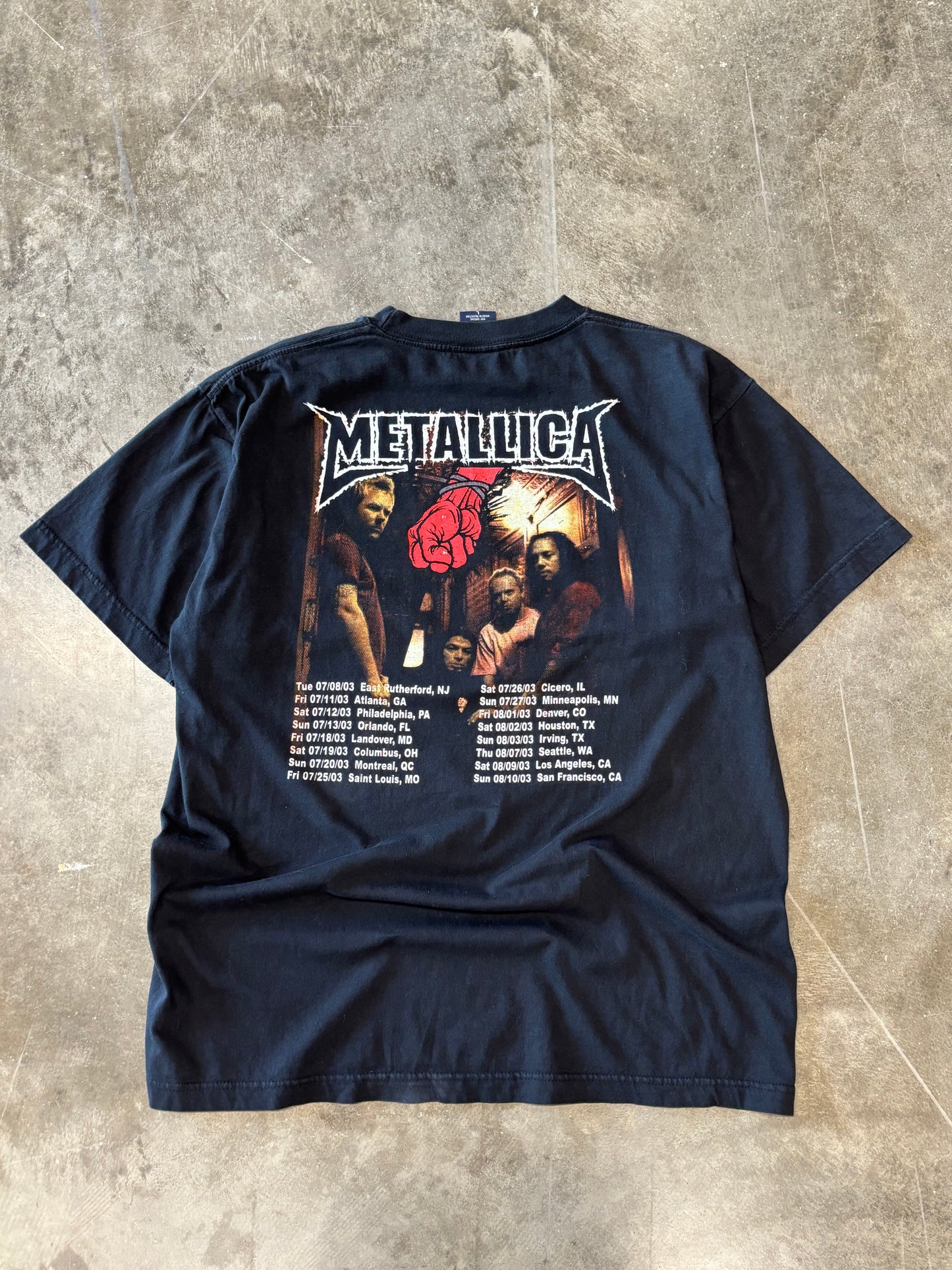 Vintage Metallica 2003 Shirt size large