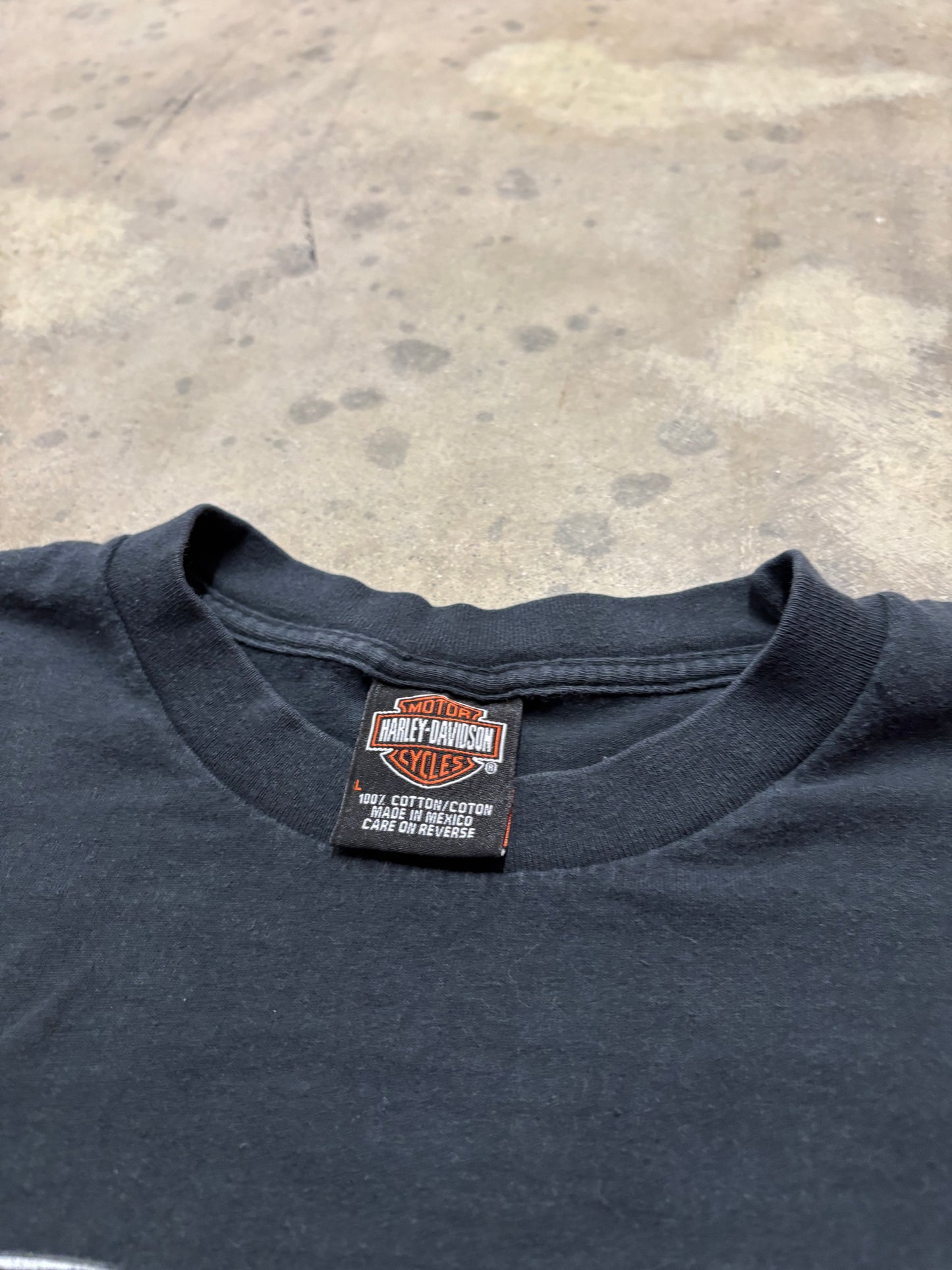 Vintage Harley Davidson steel long sleeve shirt size large