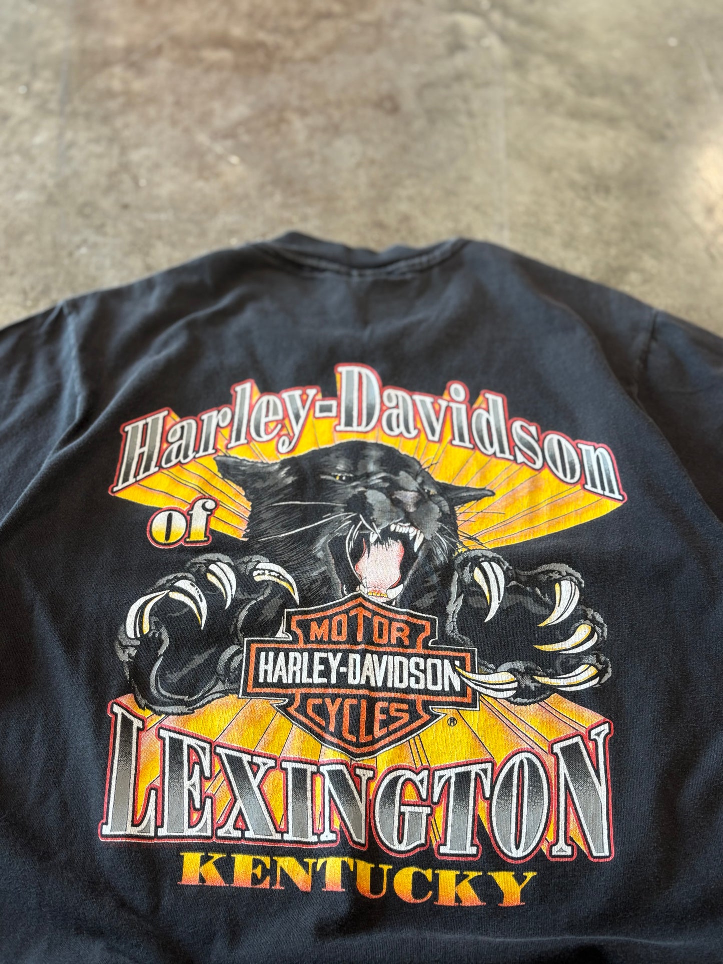 Vintage Harley Davidson Panther shirt size medium