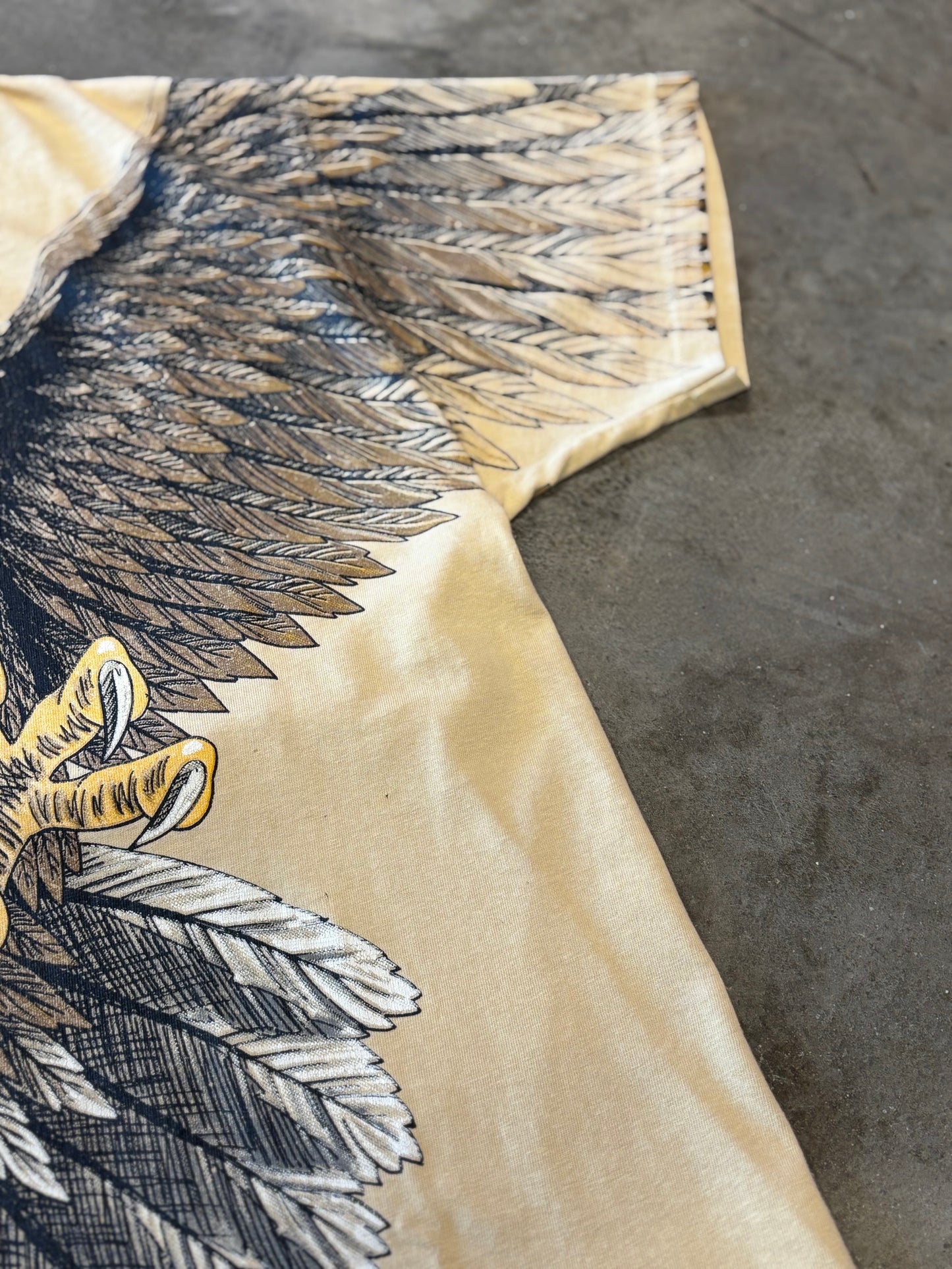Vintage Harley Davidson Eagle AOP shirt size large