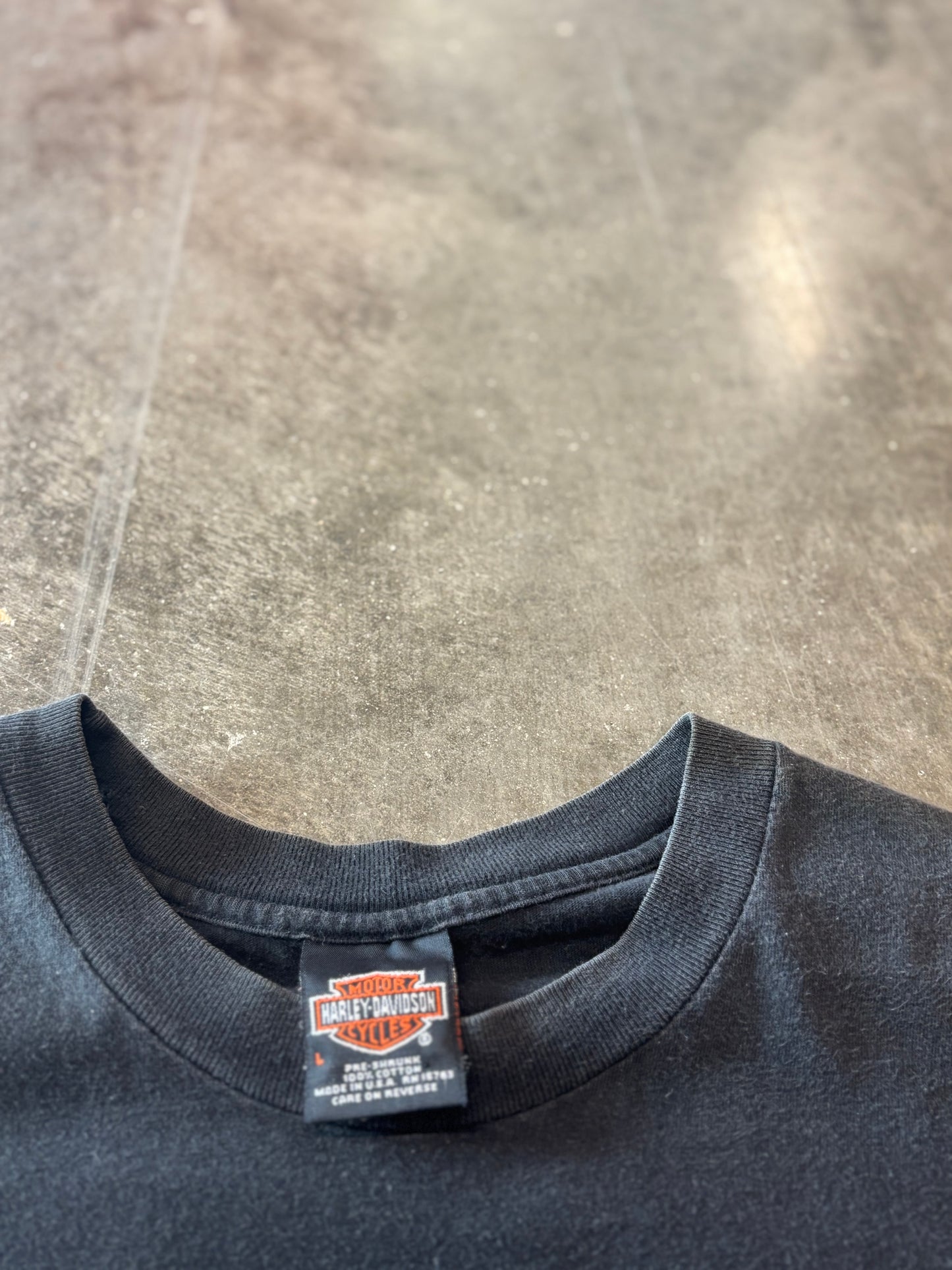 Vintage Harley Davidson bad to the bone shirt size large