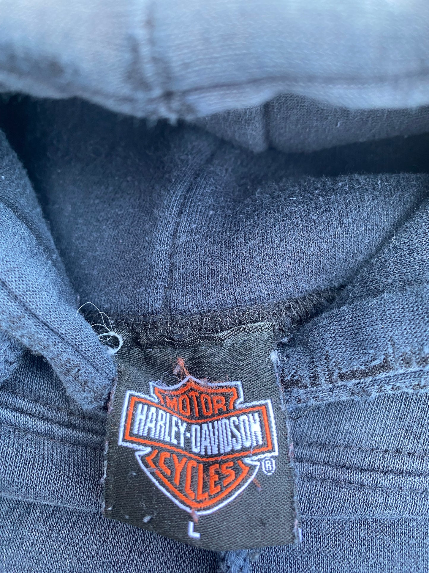 Vintage Harley Davidson Hoodie Size Large