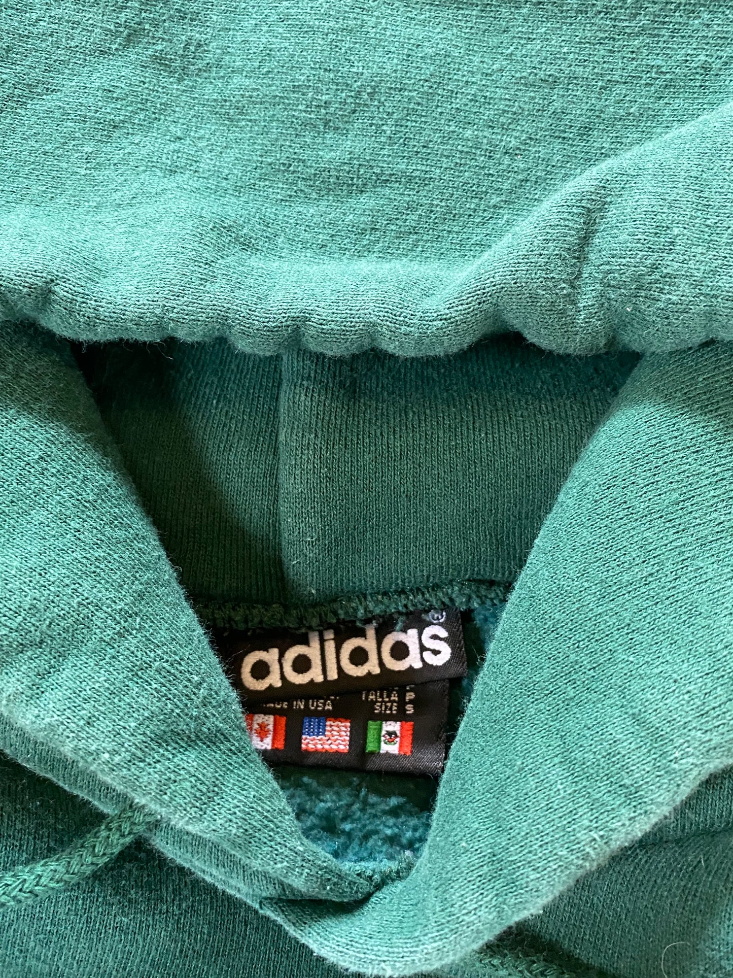 Vintage Adidas Trefoil Earth Tone Hoodie Size S/M