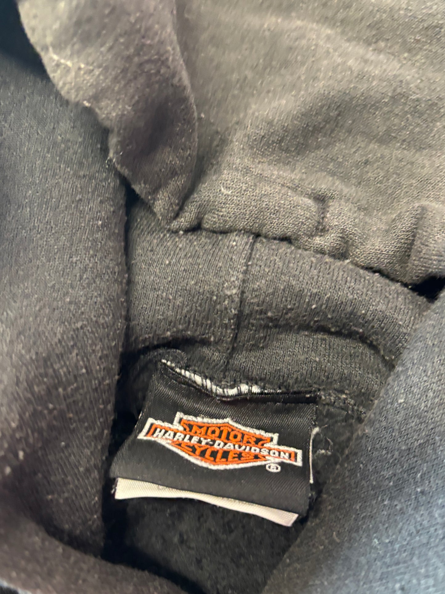 Vintage Harley Davidson Eagle hoodie size large