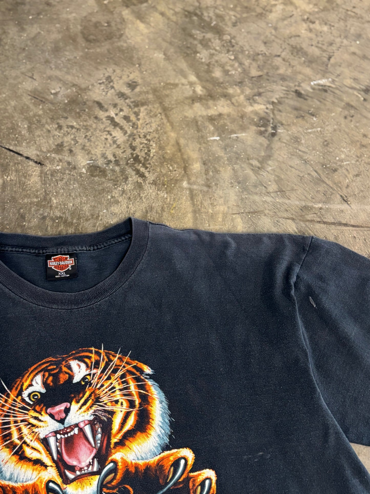Vintage Harley Davidson Tiger shirt size xxl