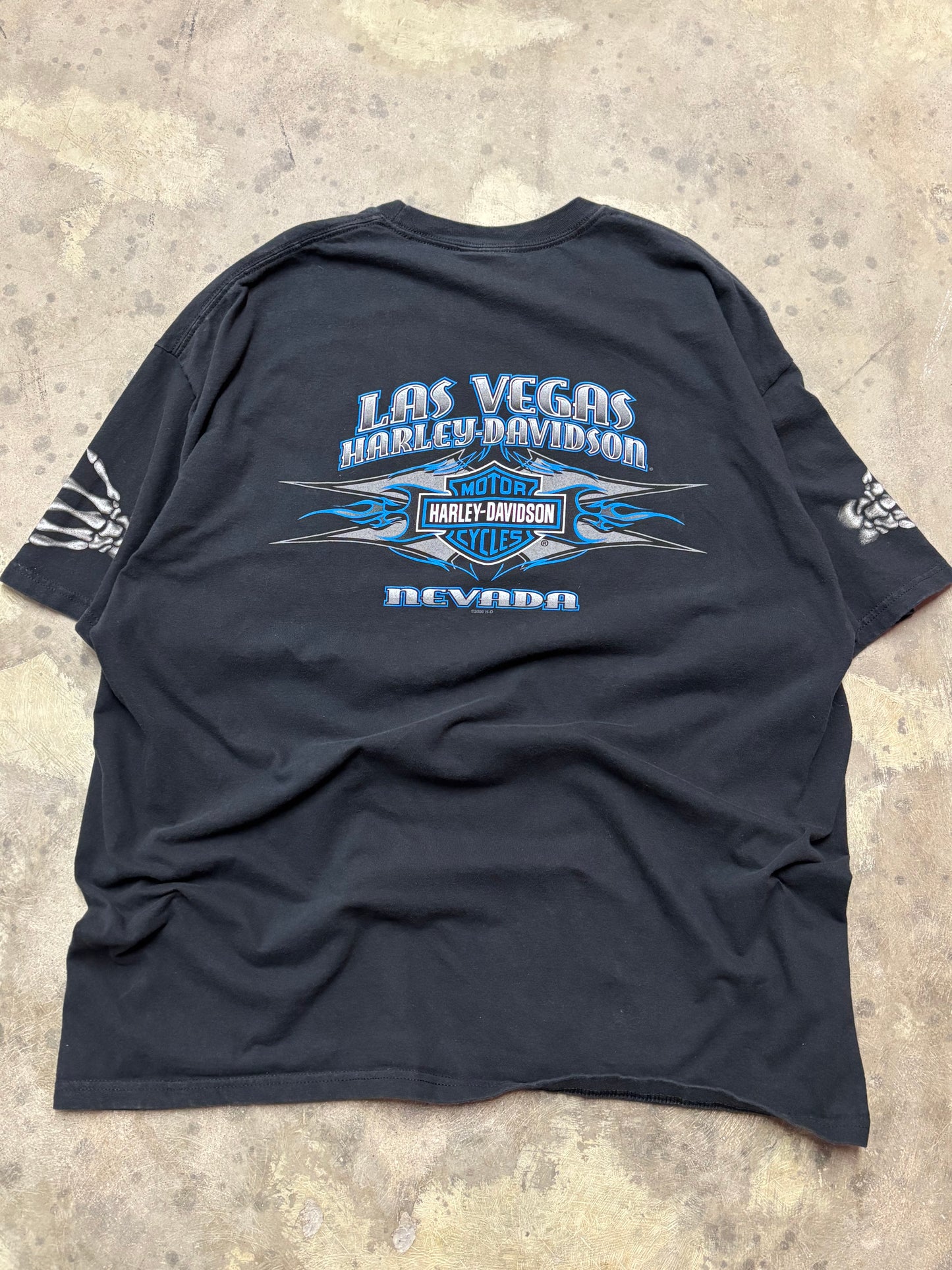 Harley Davidson poker skull shirt size XXL