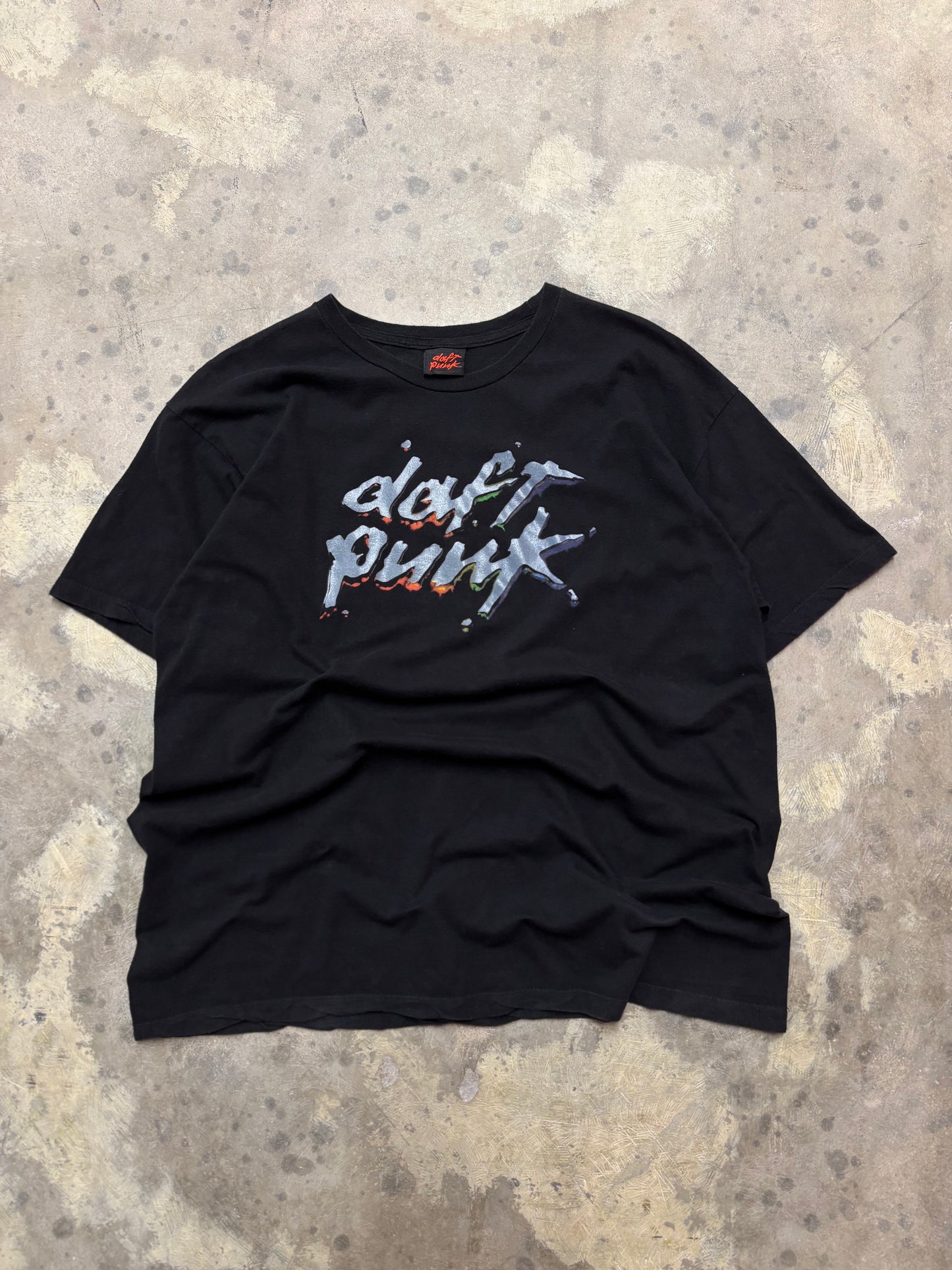 Daft Punk chrome shirt size large