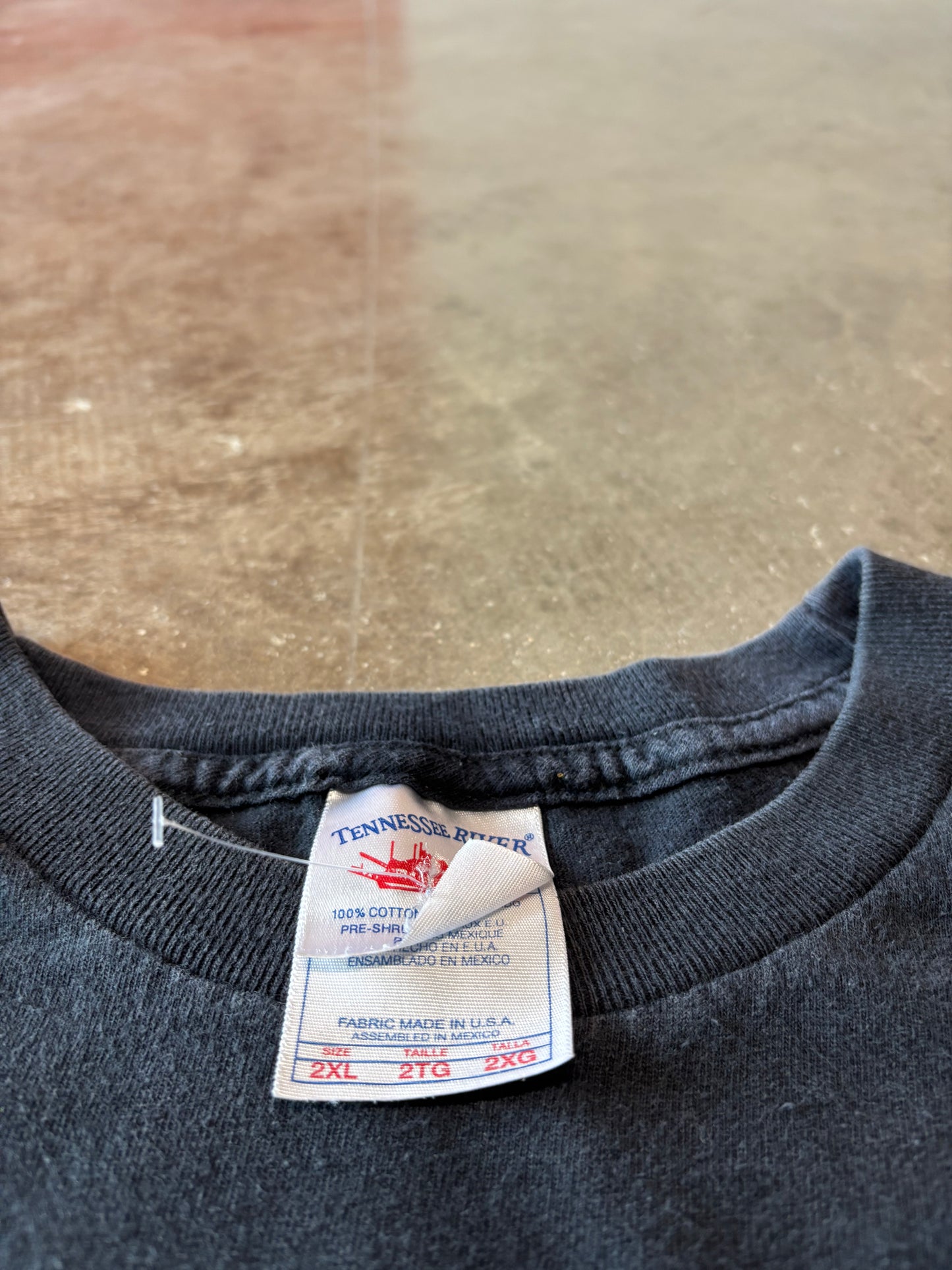 Vintage Slipknot zipper mouth shirt size xxl