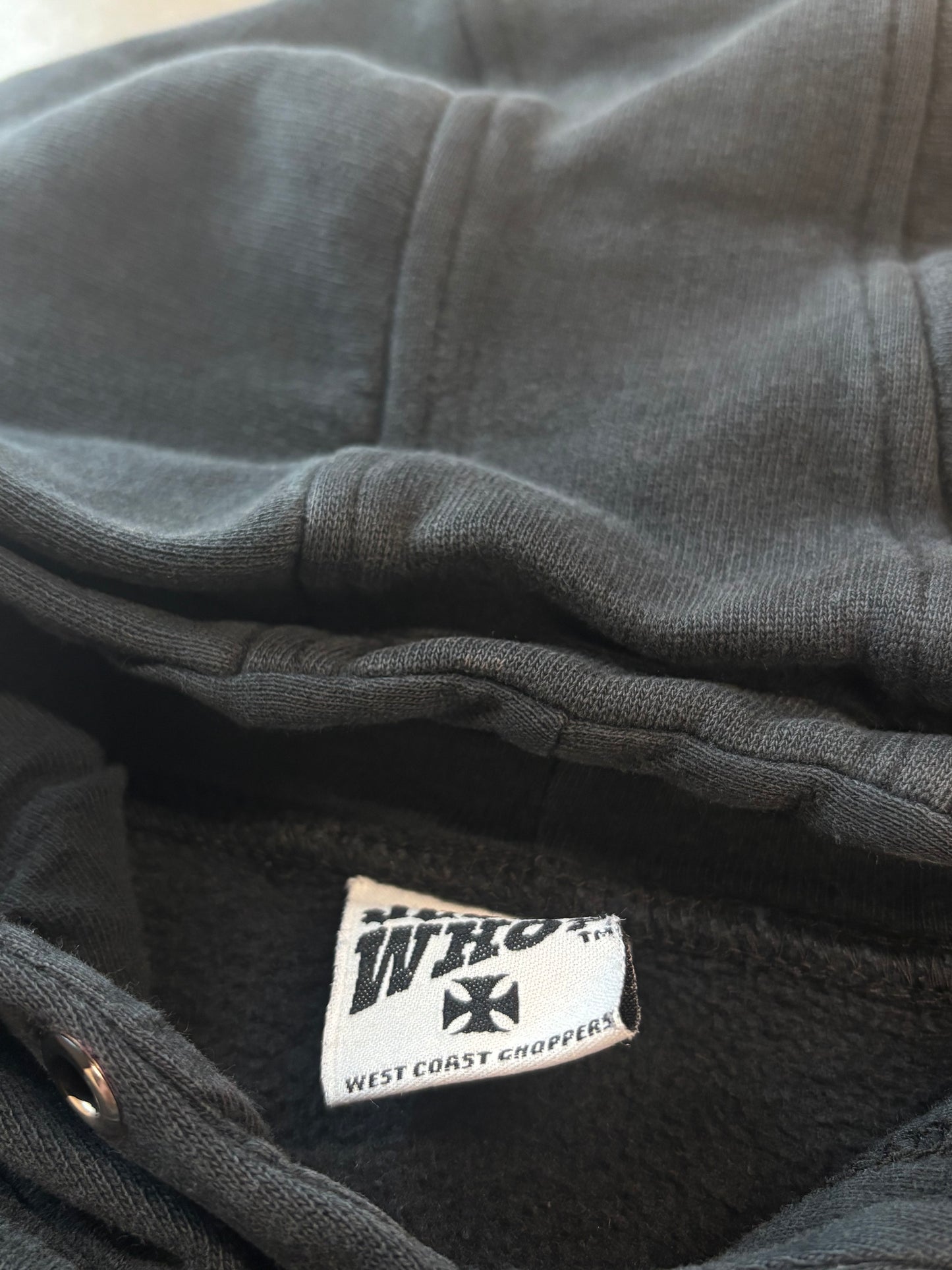 Vintage Thrashed West Coast Choppers Hoodie size large