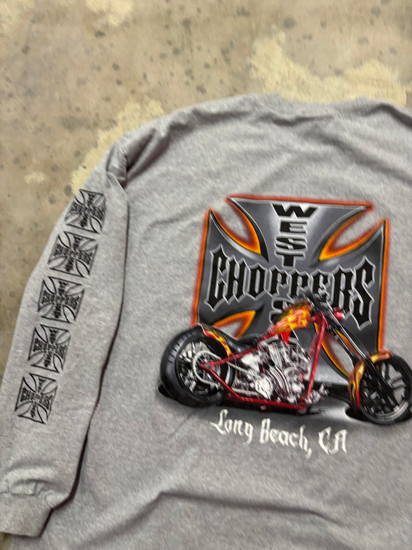 Vintage West Coast Choppers long sleeve shirt size XXXL