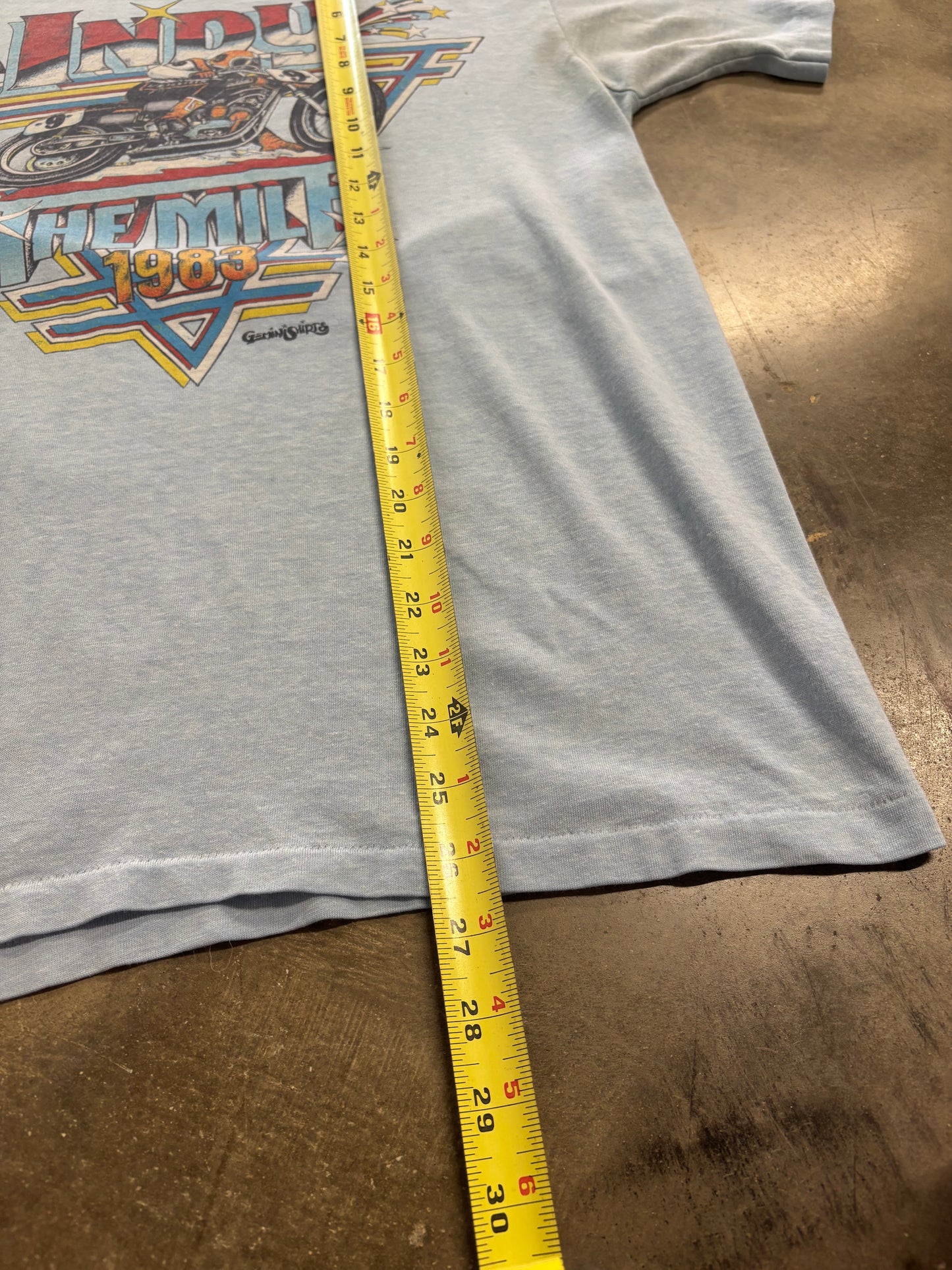 Vintage 80’s Bike Race shirt size medium
