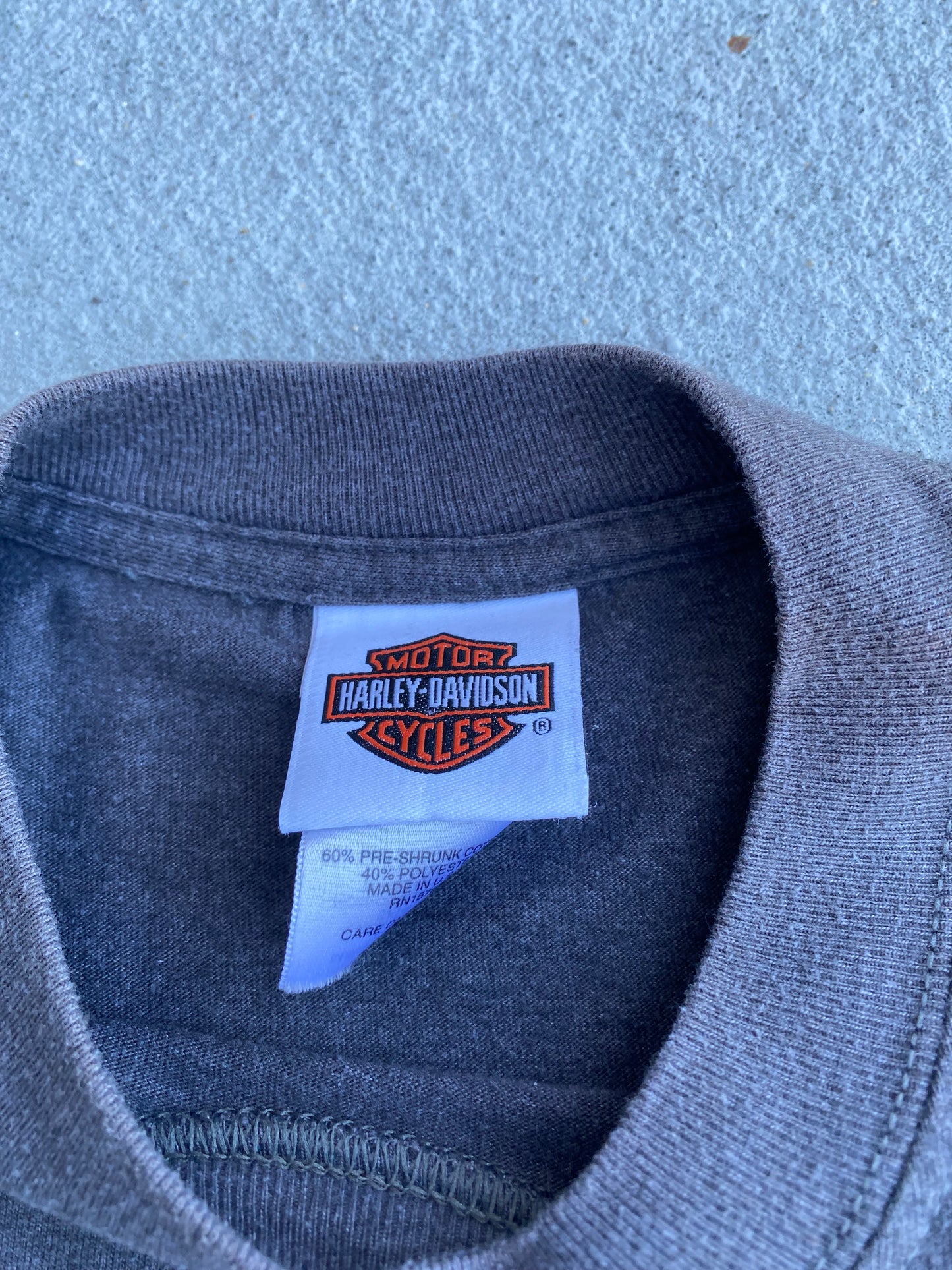 Harley Davidson Lightning Long Sleeve Size Medium