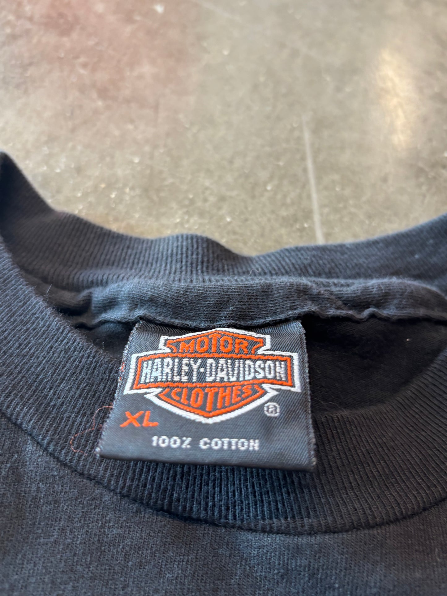 Vintage Harley Davidson Flaminf Eagle shirt size XL