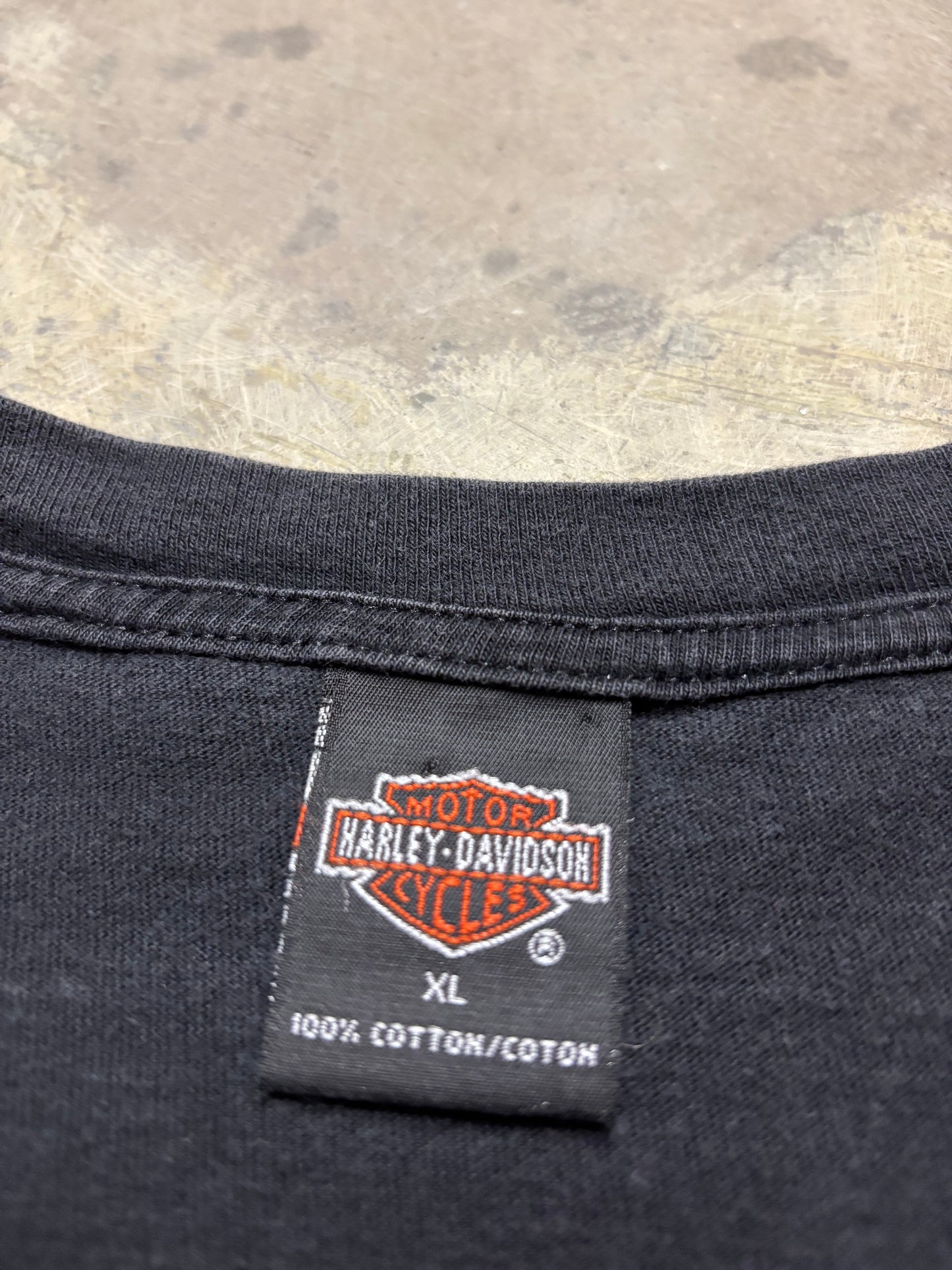 Vintage Harley Davidson purple lightning shirt size XL