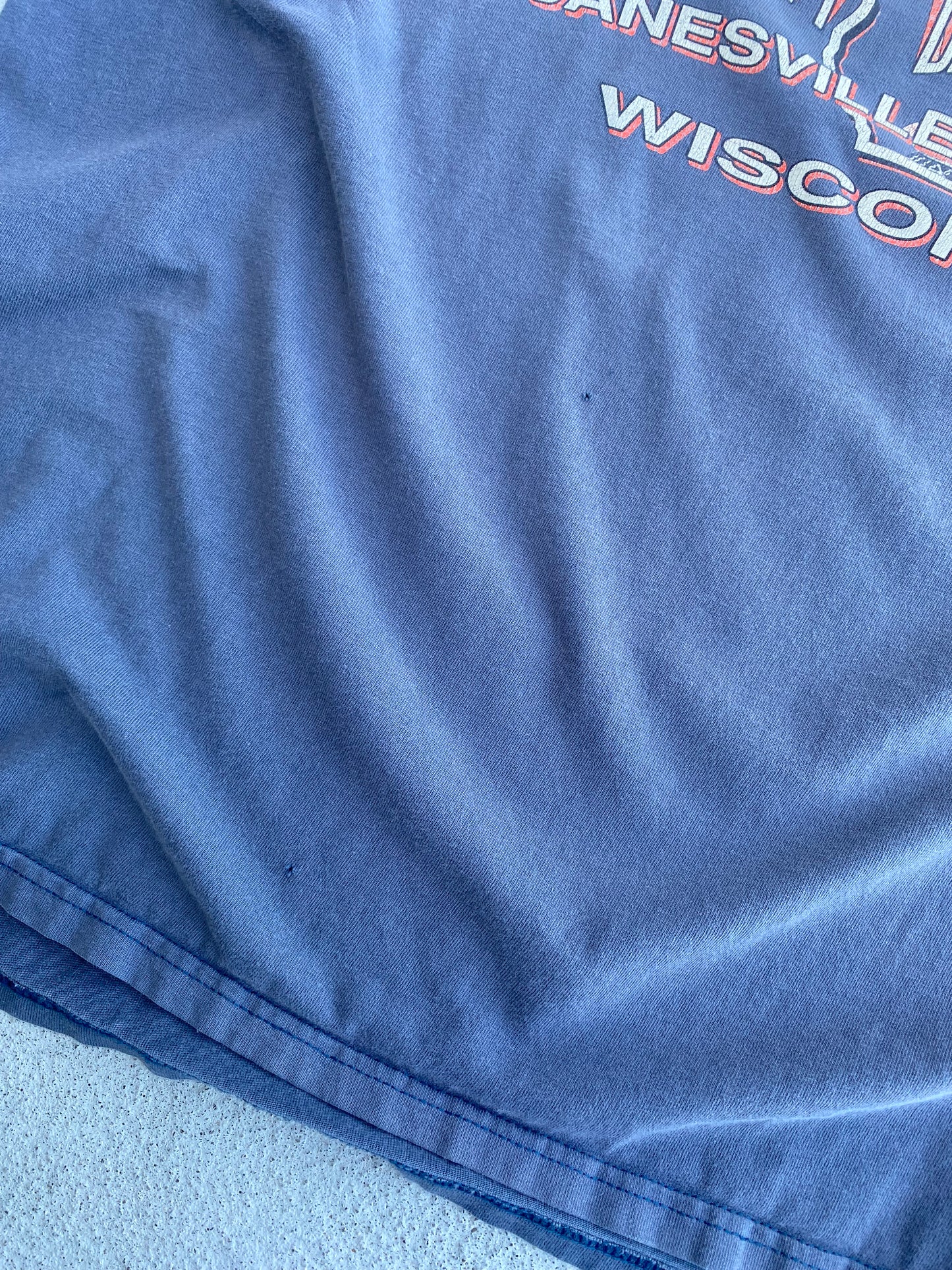 Vintage Harley Davidson Flame Big shield Size XXL