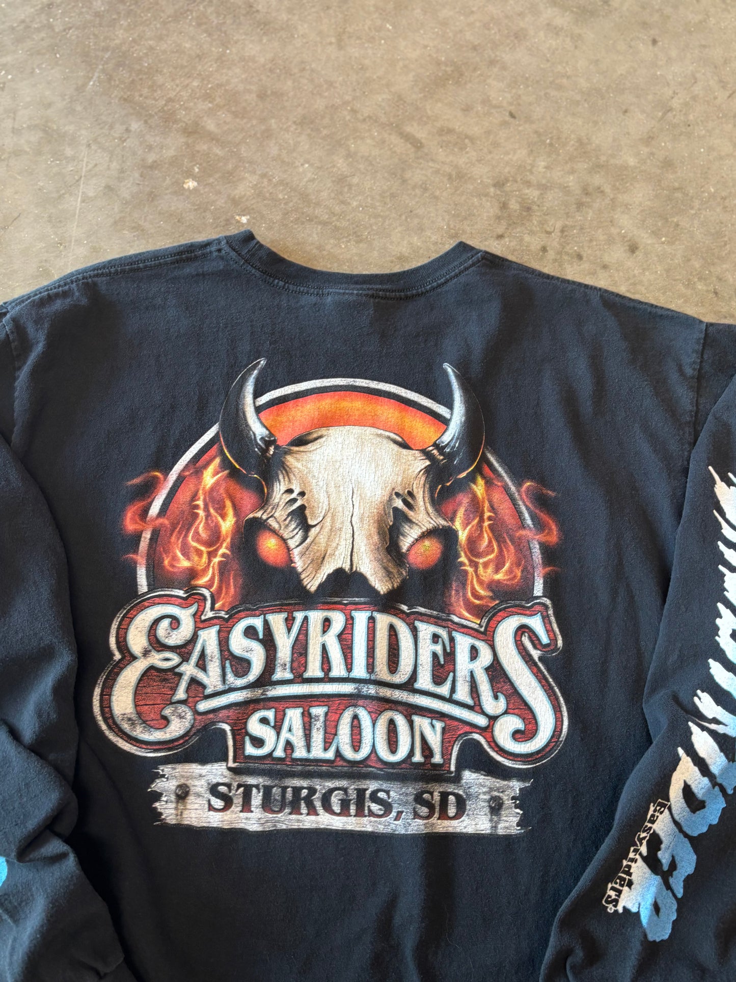 Vintage EasyRiders Ghostrider long sleeve shirt size xl