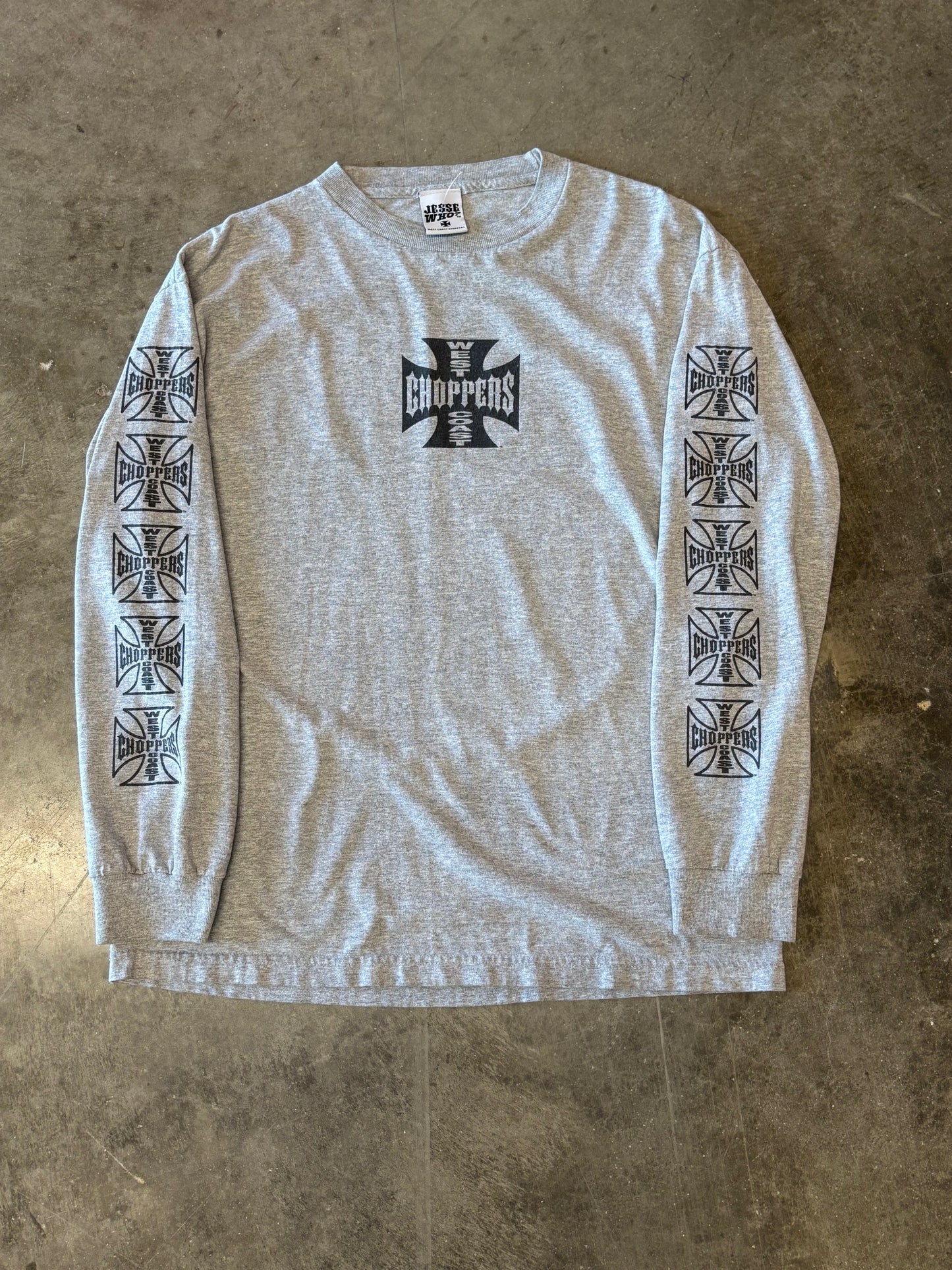 Vintage West coast choppers long sleeve size large