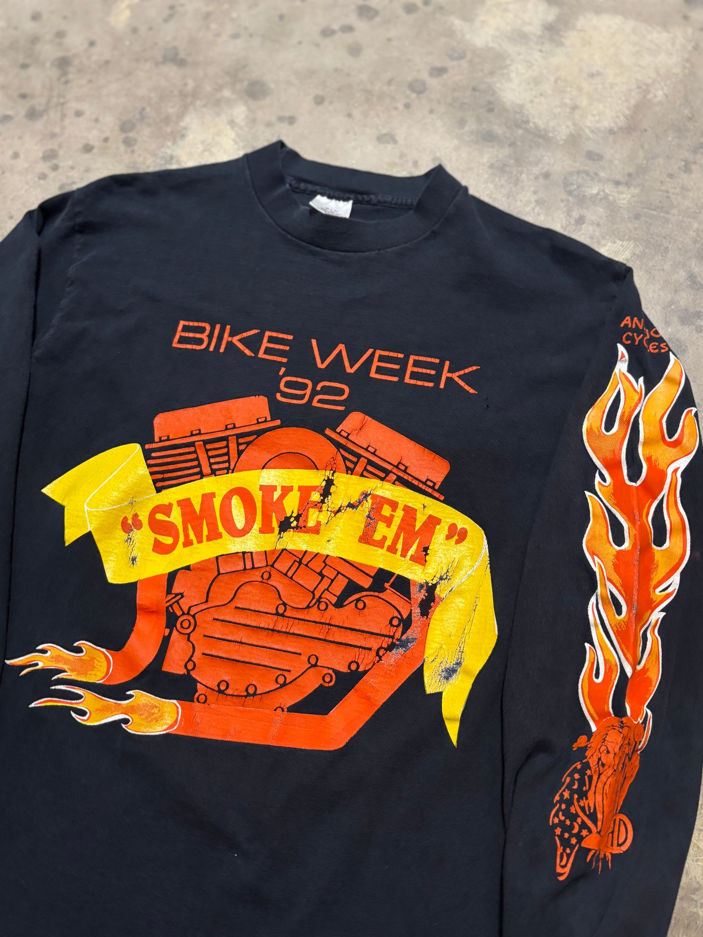 Vintage Harley Davidson smoke em 90’s shirt size large