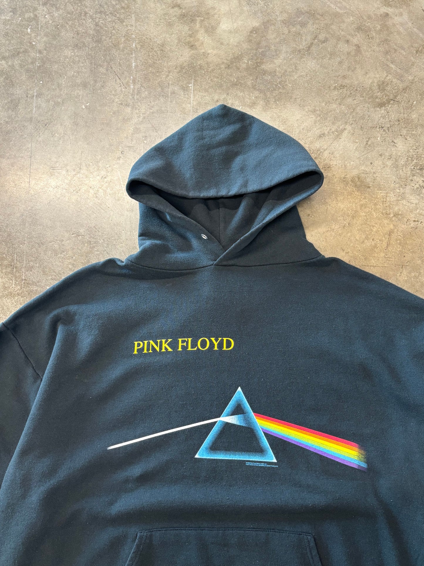Vintage Pink Floyd Dark side of the moon hoodie size extra large