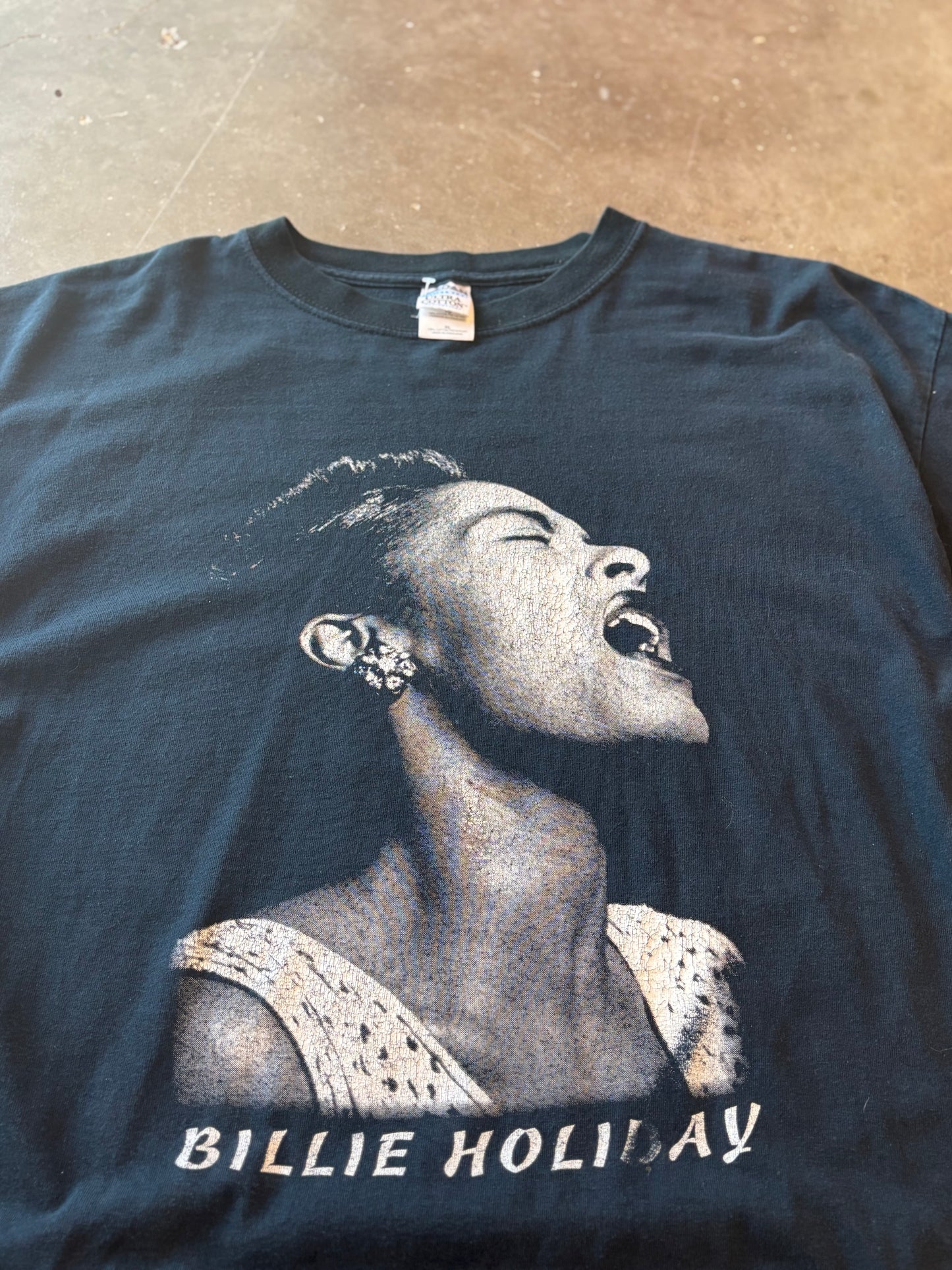 Vintage Billie Holiday shirt size XL