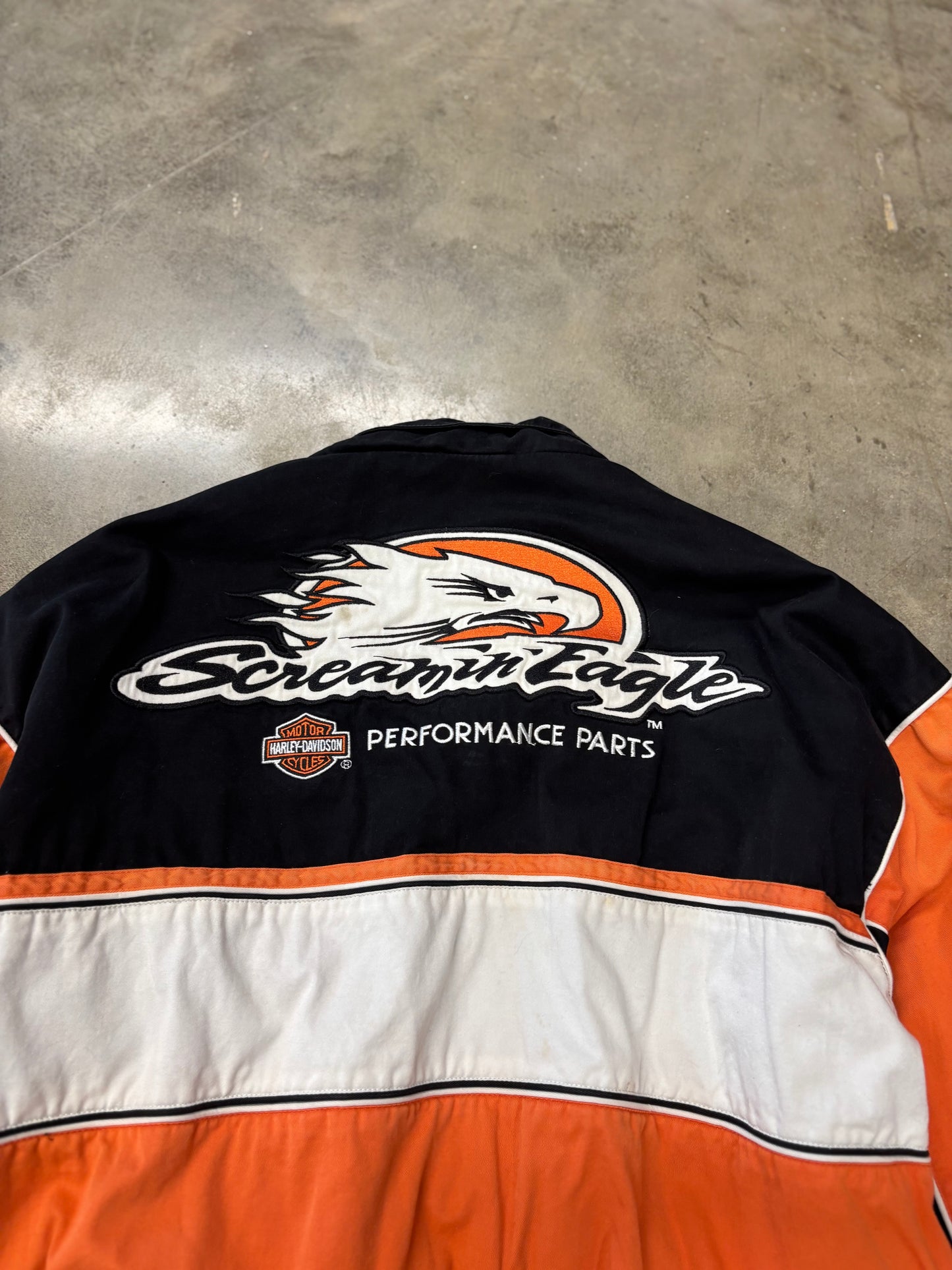 Vintage Harley Davidson NASCAR jacket size xl