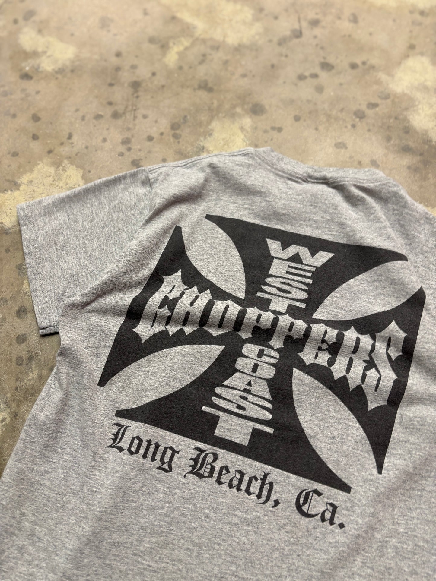 Vintage West Coast Choppers shirt size medium grey