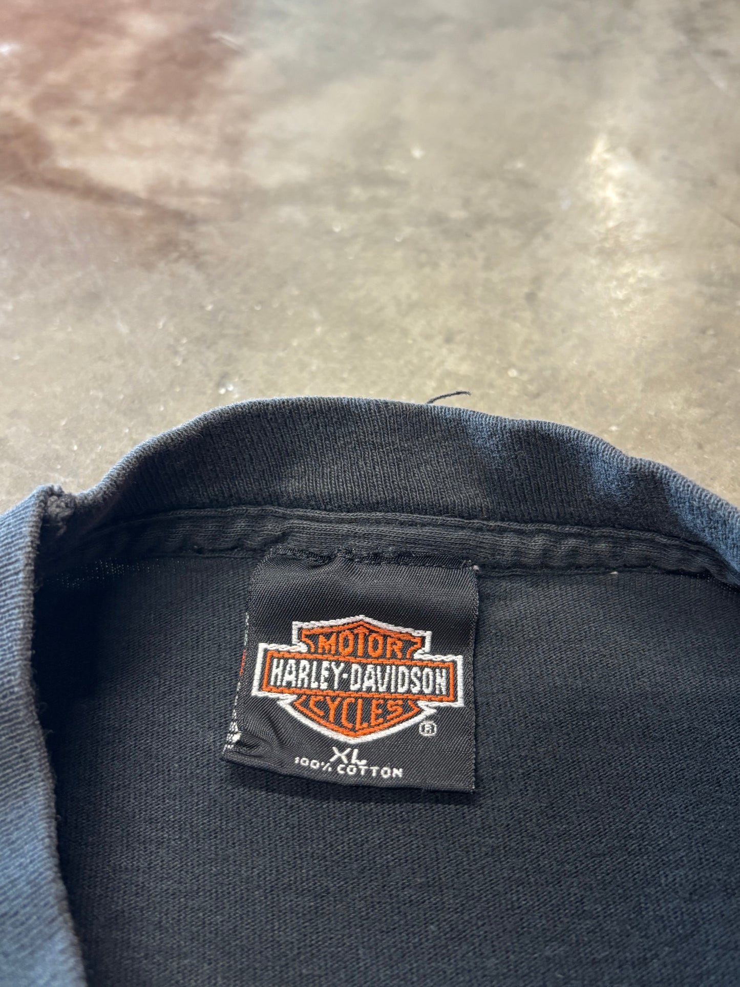 Vintage Harley Davidson flame shirt size xl