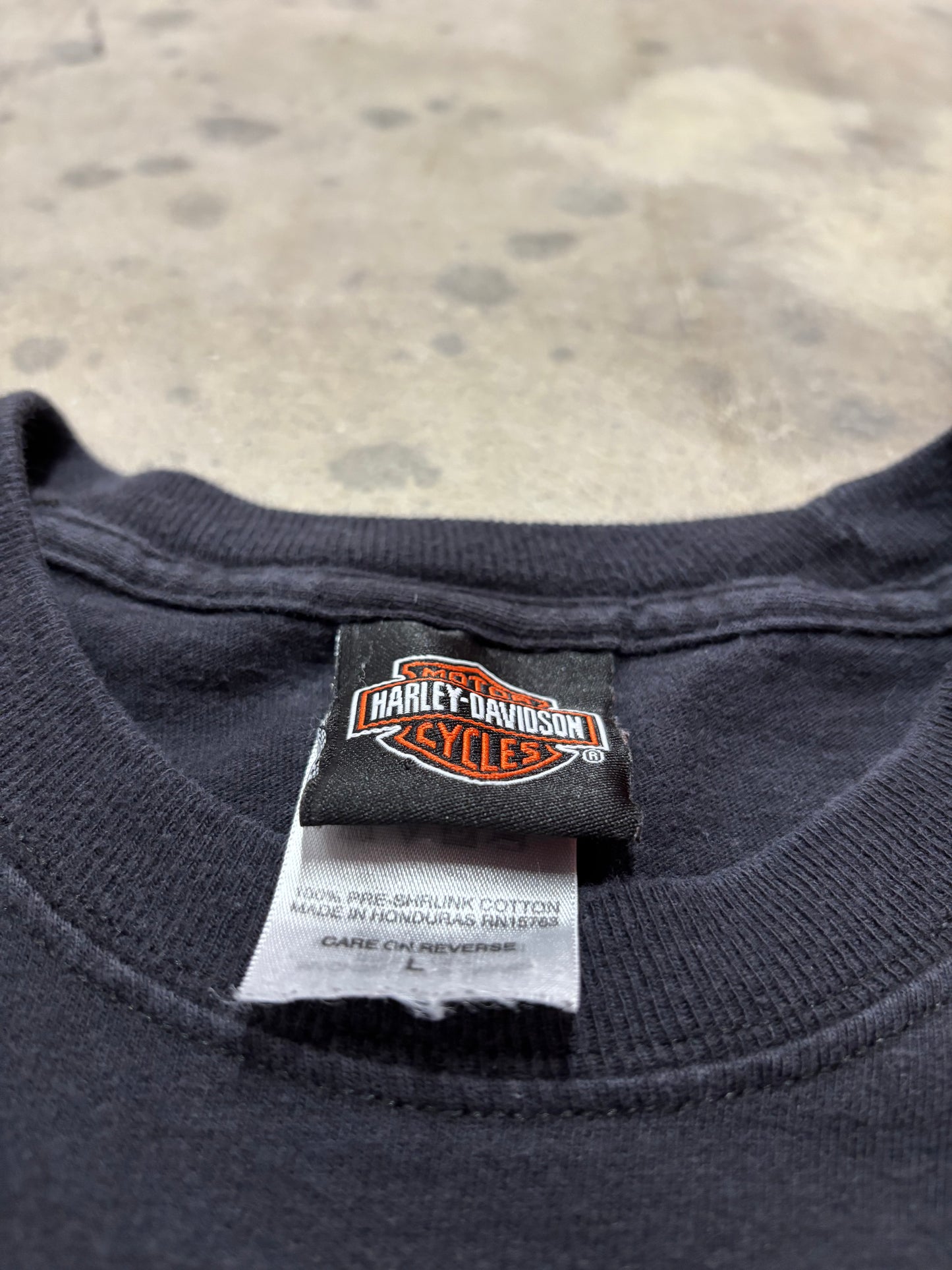 Vintage Harley Davidson joker long sleeve shirt size large