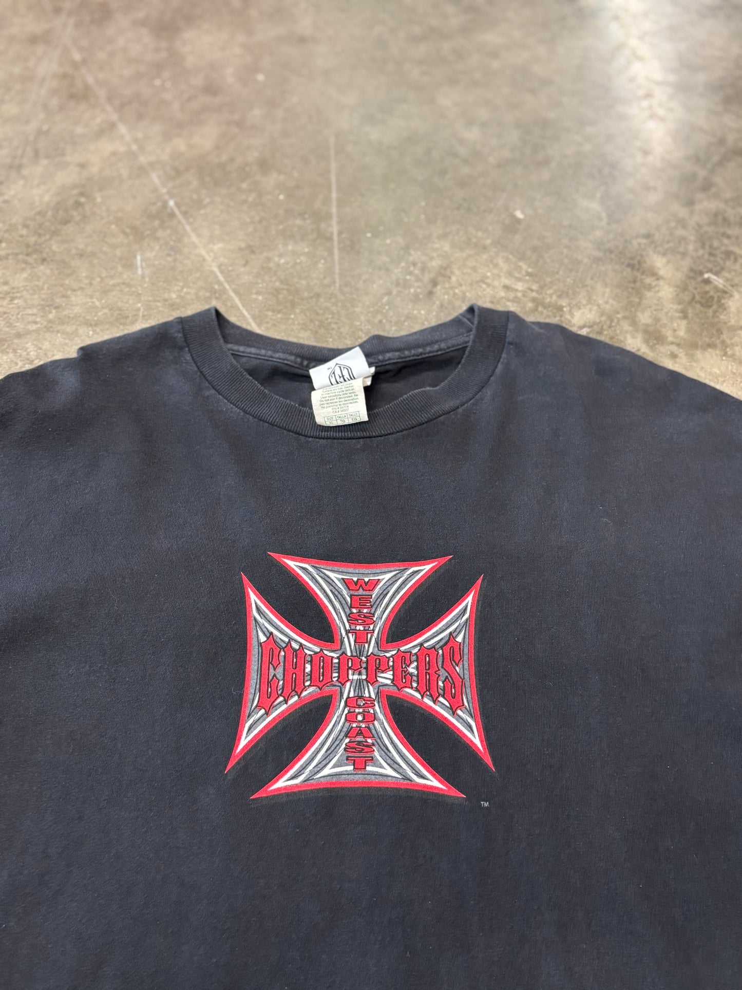 Vintage West coast choppers Devil long sleeve size extra large