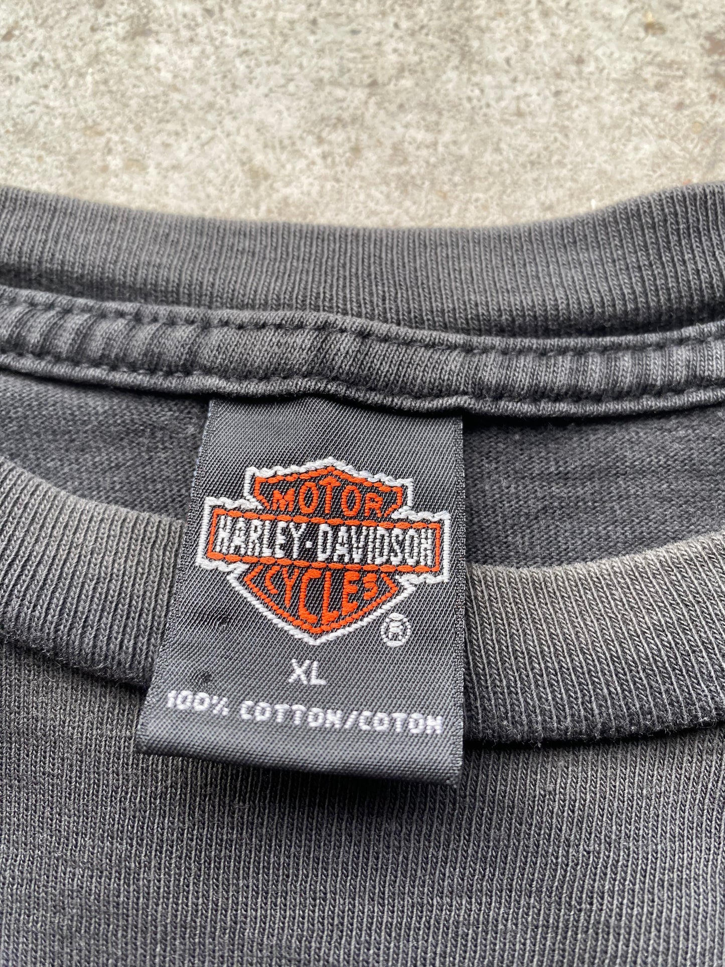 Vintage Harley Davidson Lightning Eagle shirt size extra large