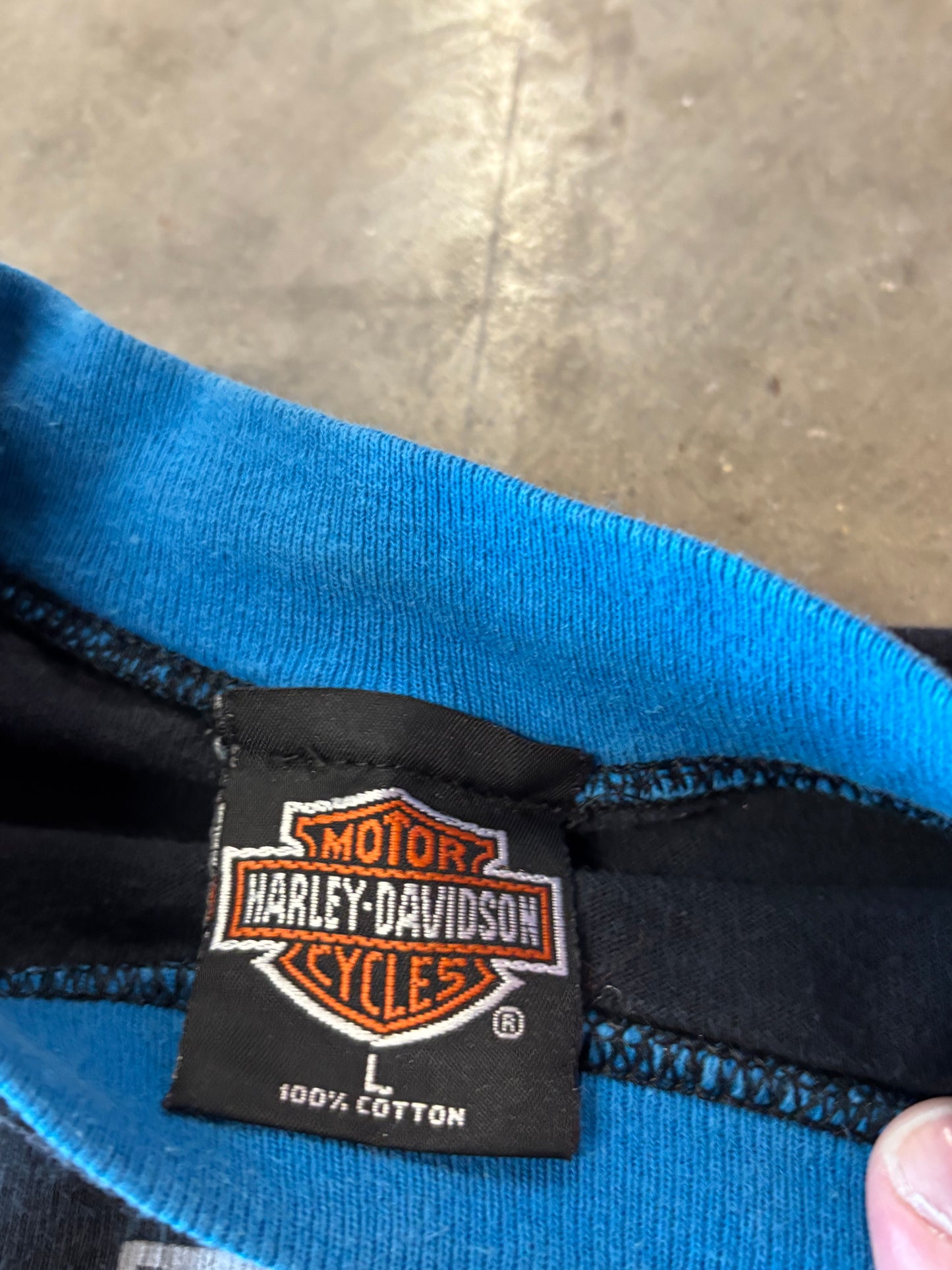 Vintage Harley Davidson Lightning shirt size large