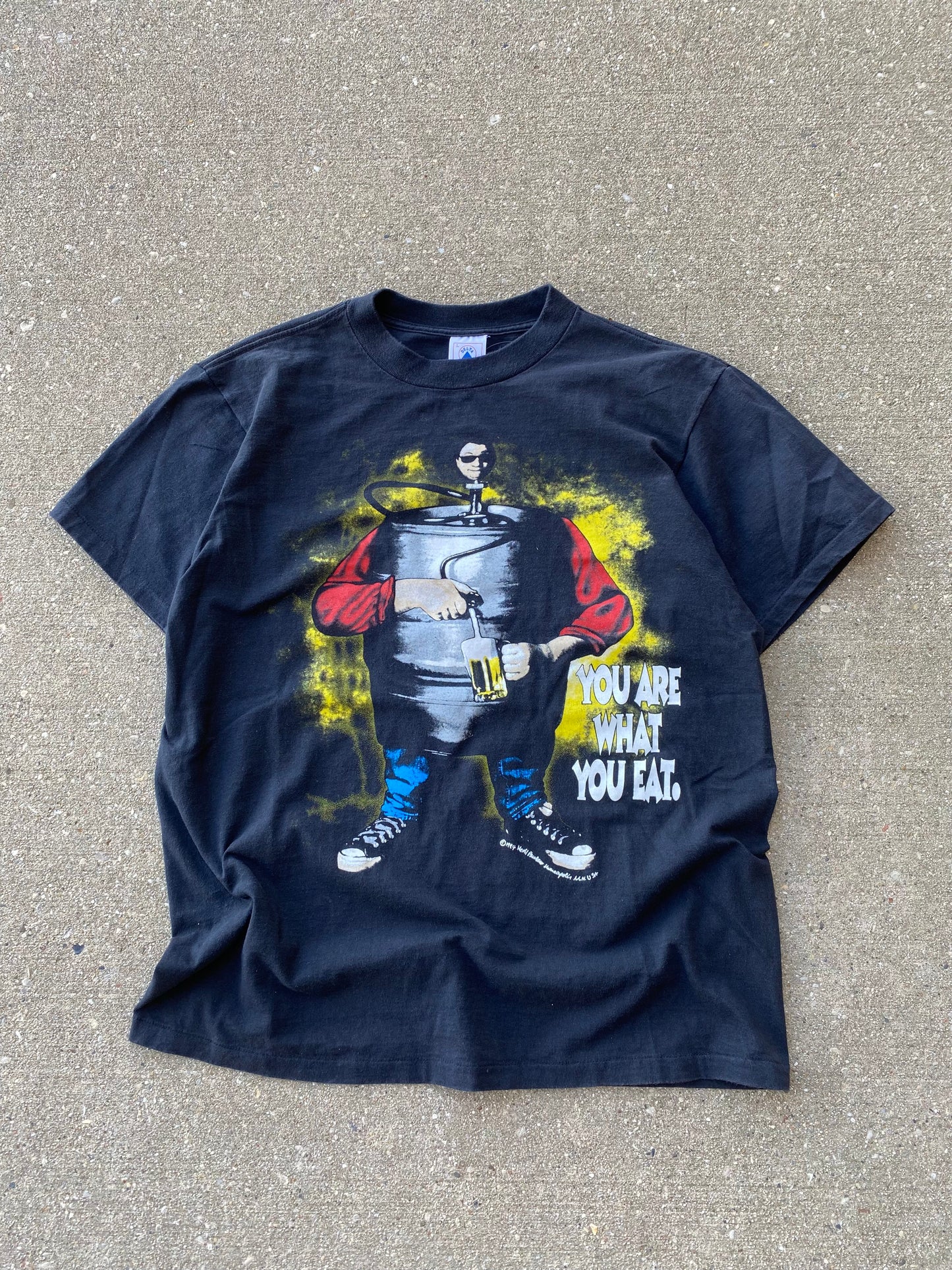Vintage You are what you eat shirt size large