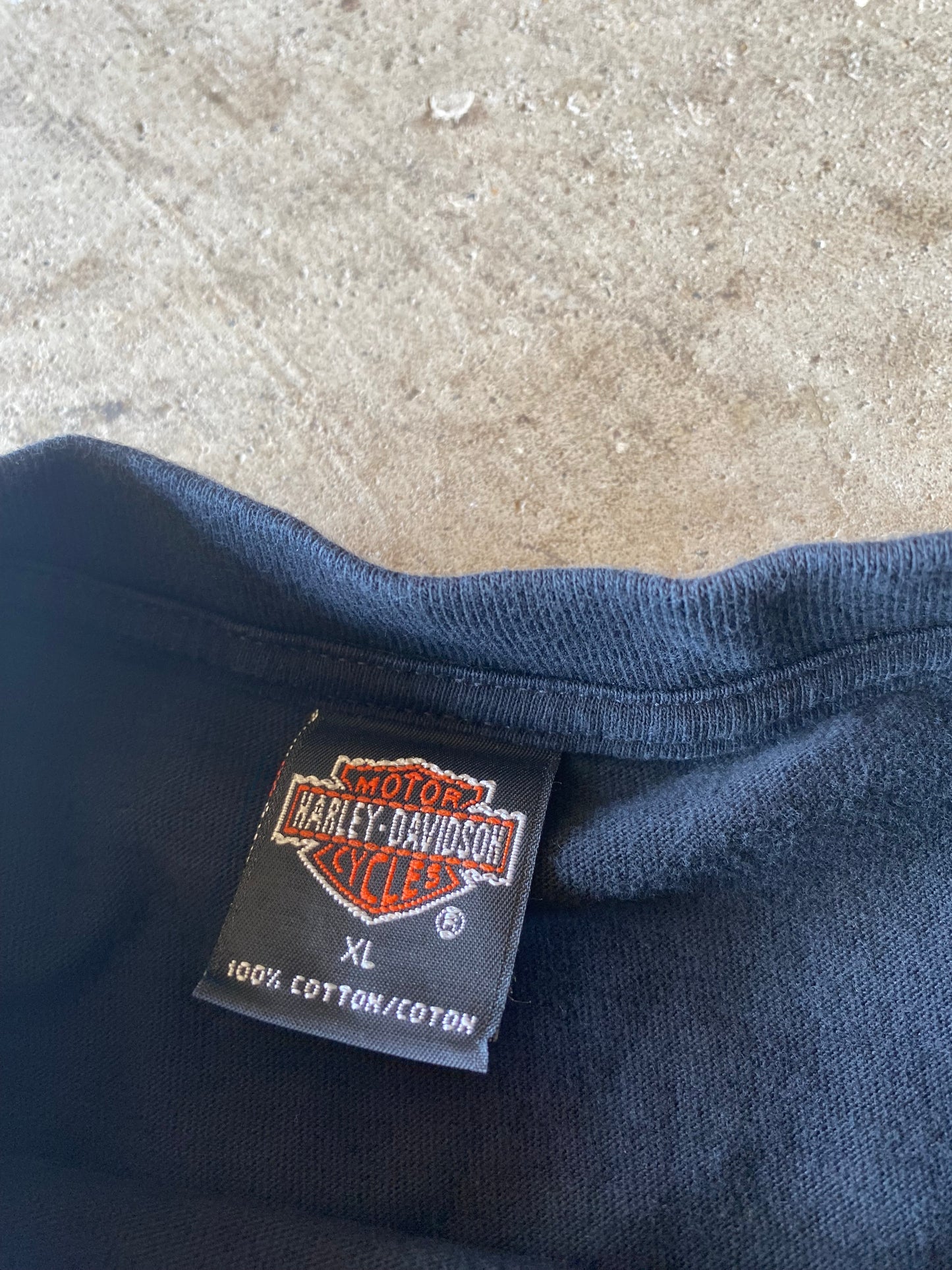 Vintage Harley Davidson Soaring Purple Eagle Size Extra Large