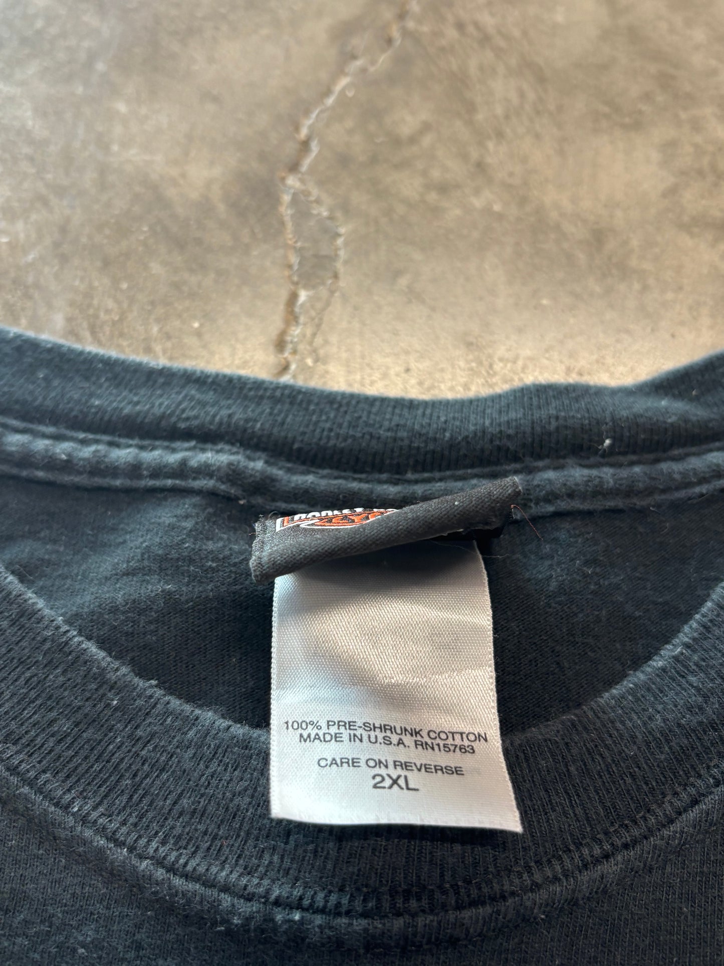 Vintage Harley Davidson Skulls long sleeve size 2XL