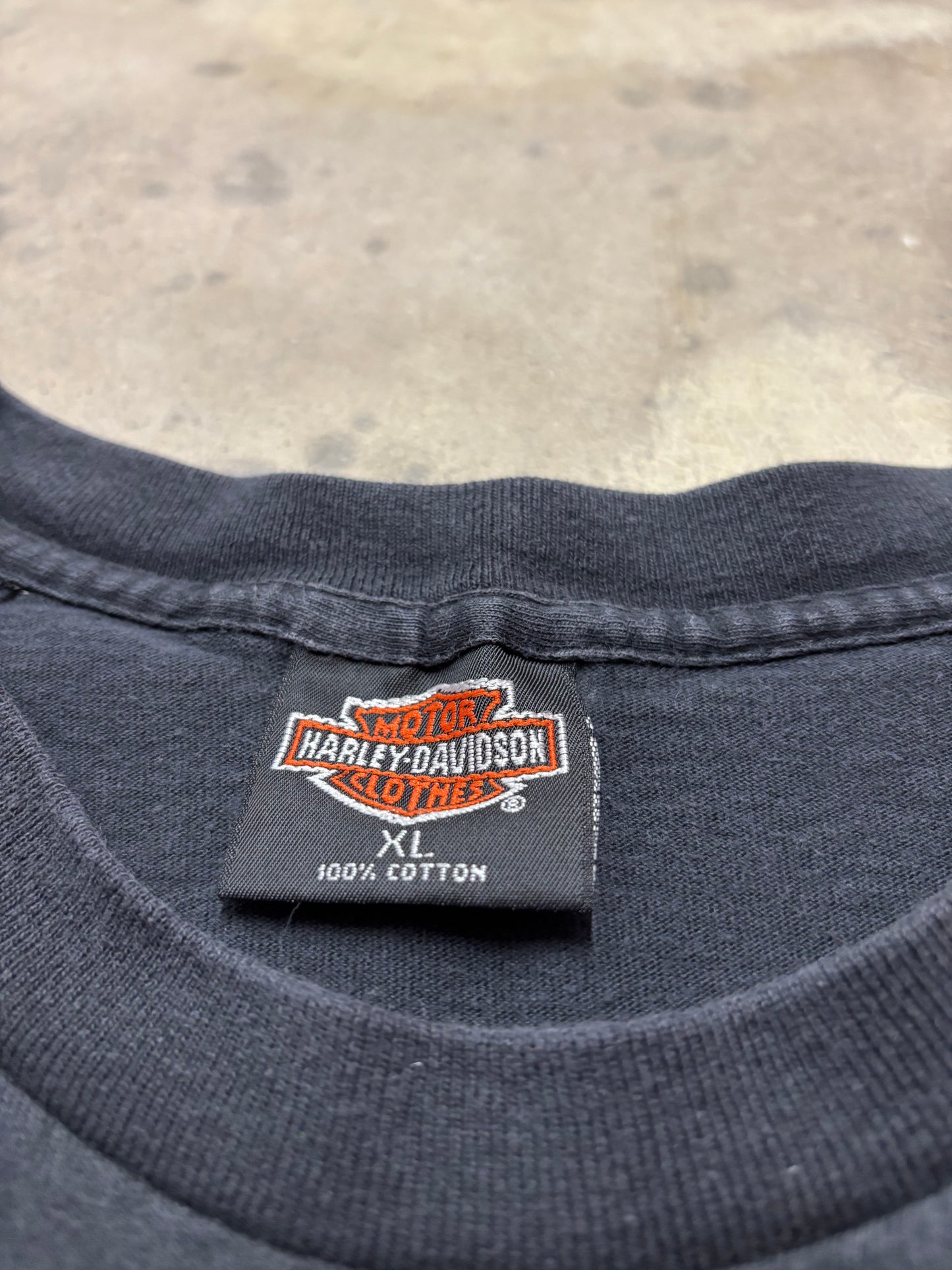 Vintage Harley Davidson eagle dragon shirt size XL