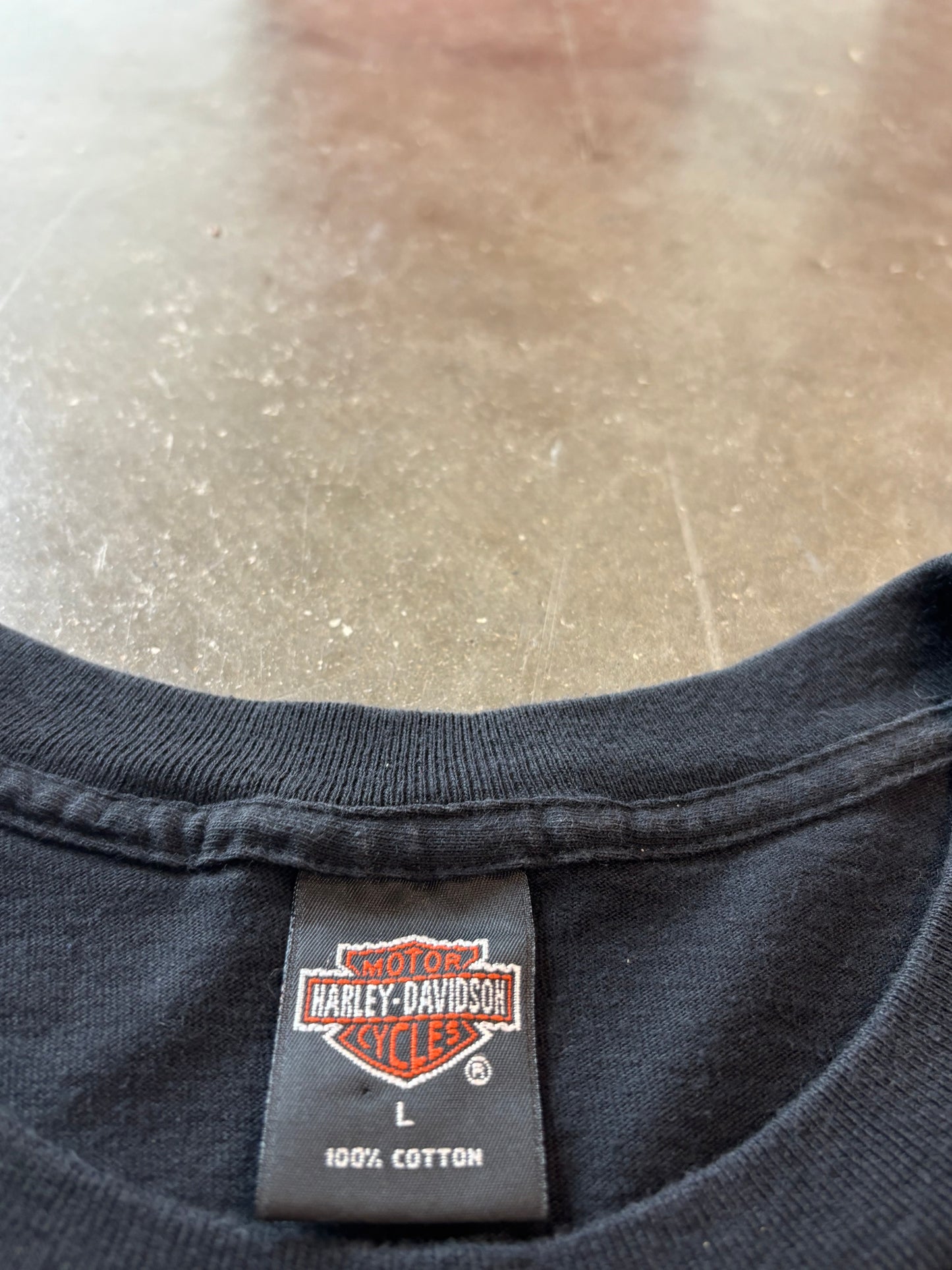 Vintage Harley Davidson battle shirt size large