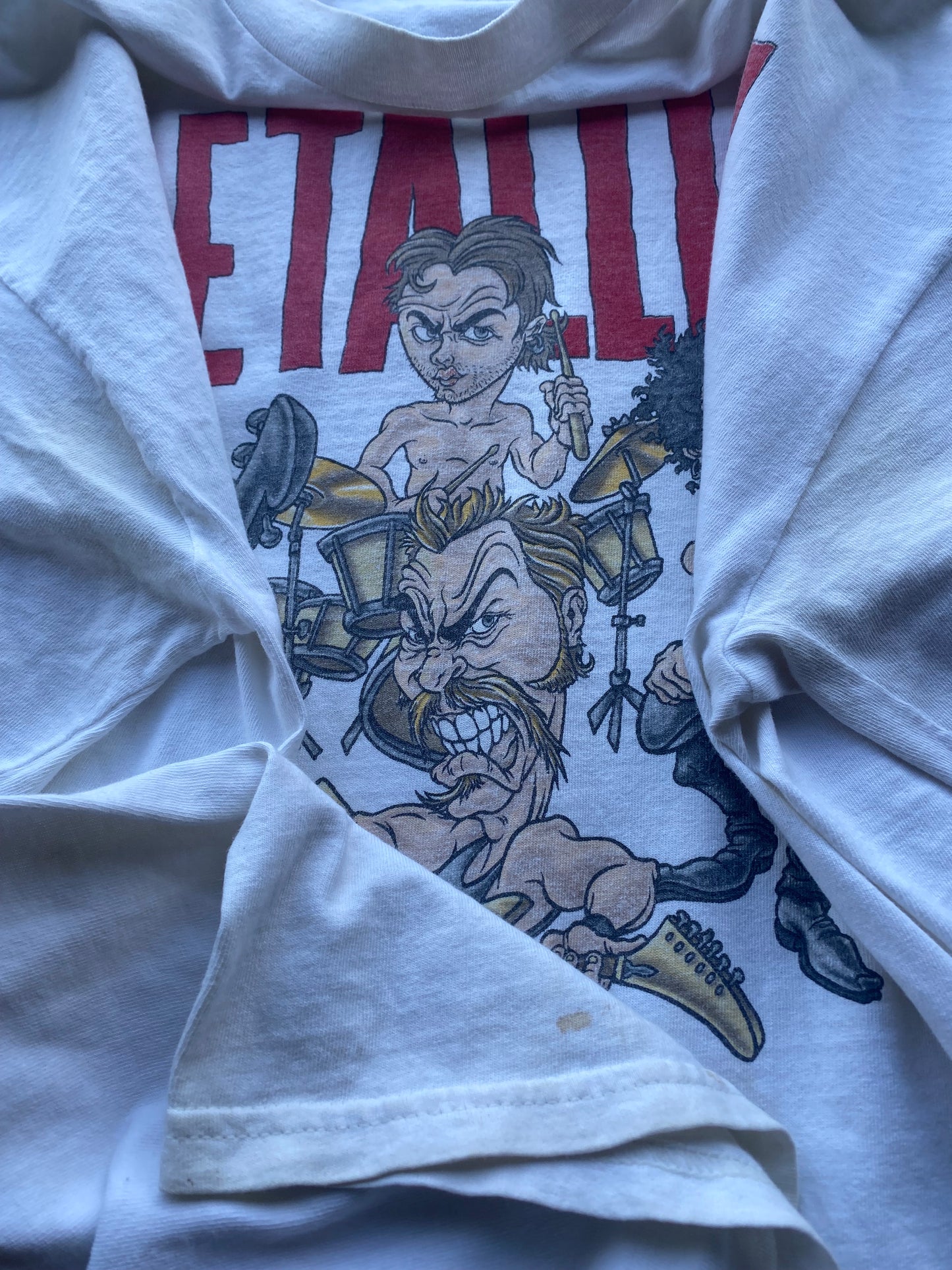 Vintage Metallica 1996 Cartoon shirt size extra large