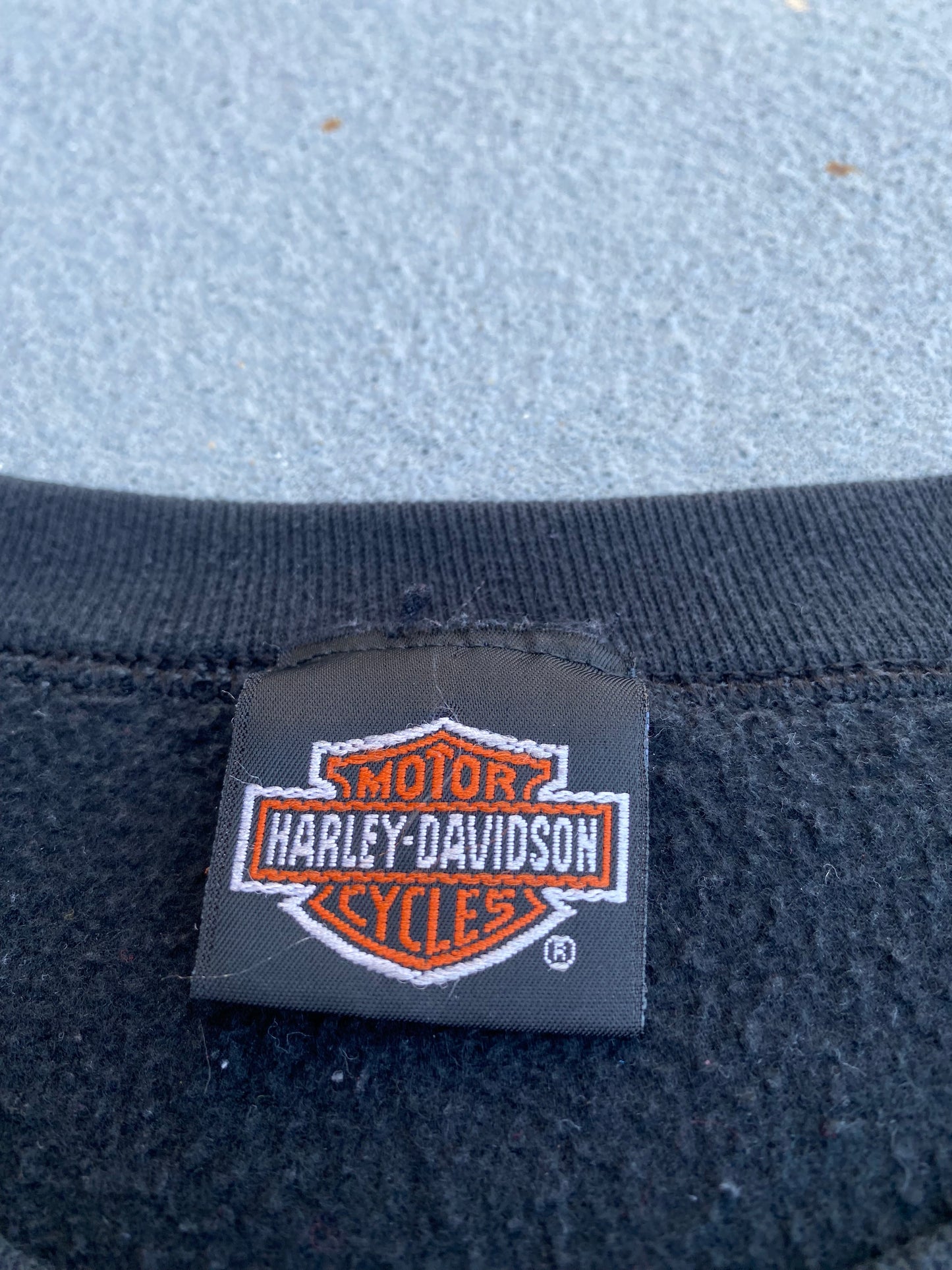 Vintage Harley lightning shovel-head Sweatshirt size 3xl