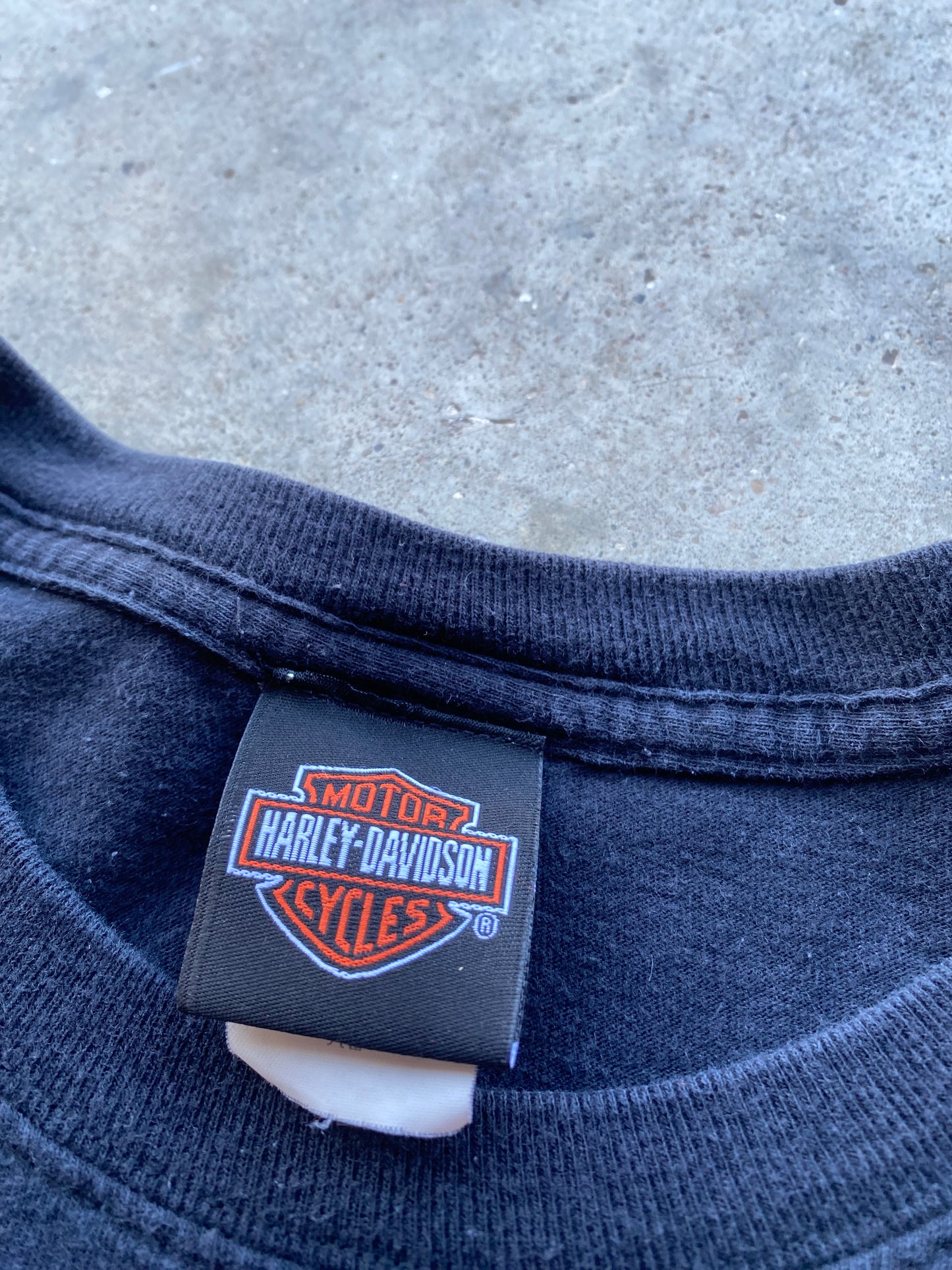 Harley Davidson Blue Flame Joker shirt size extra large
