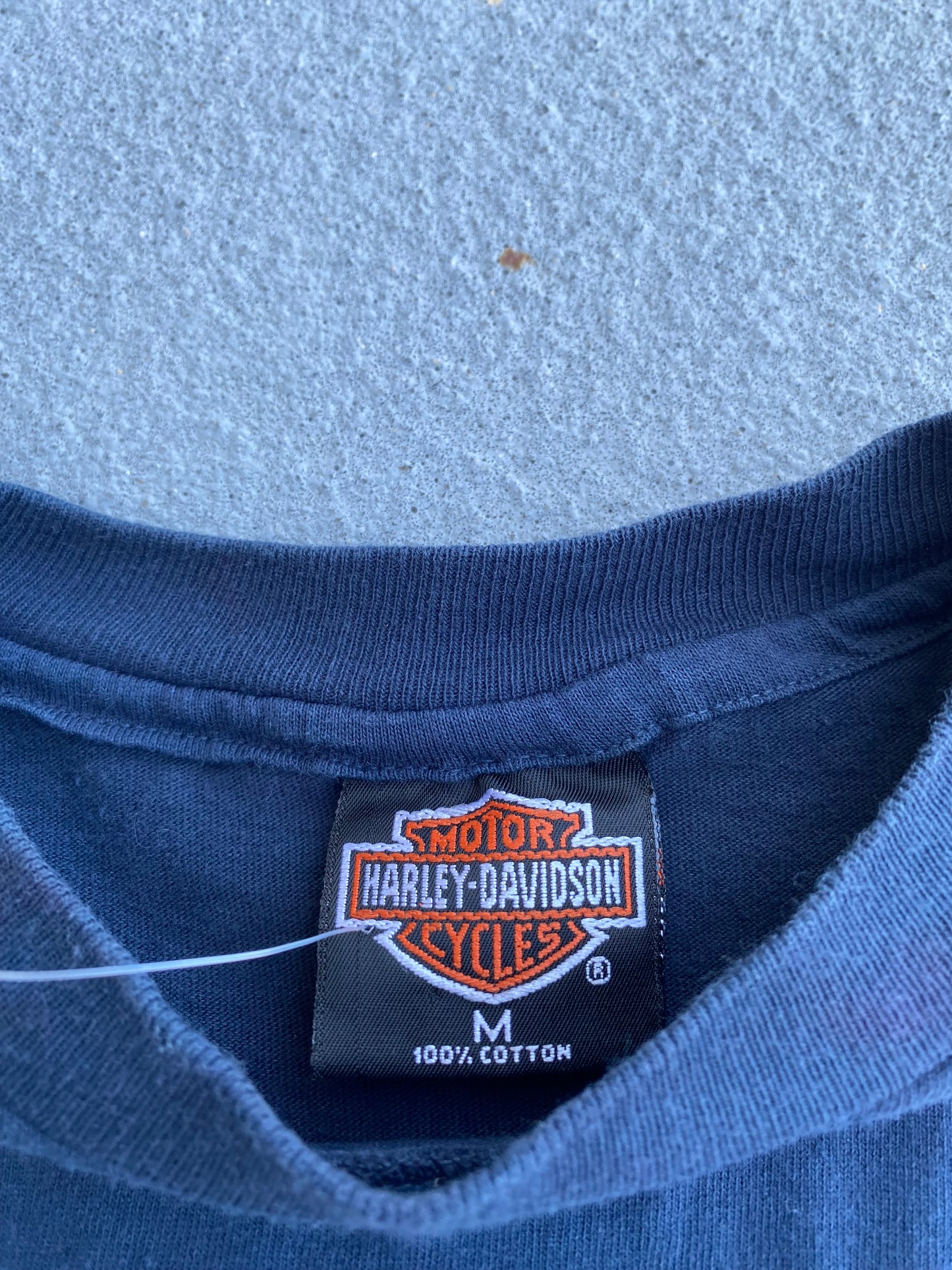 Vintage Harley Davidson Rainbow Long sleeve size medium